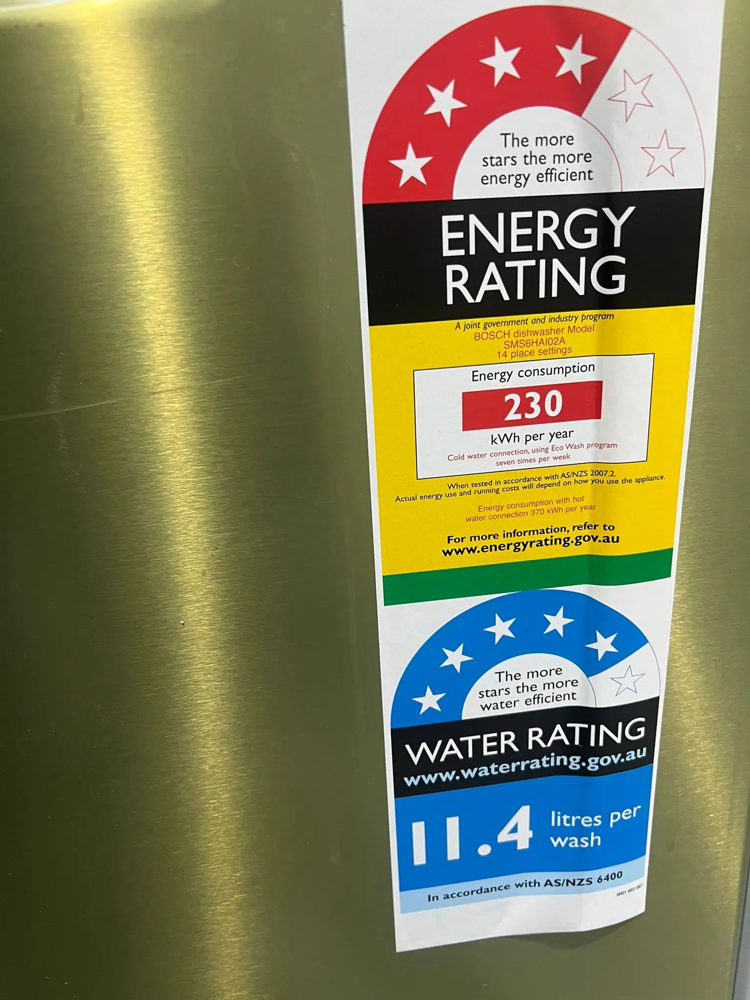 Factory Seconds Bosch Series 6 Freestanding Dishwasher – SMS6HAI02A | ADELAIDE