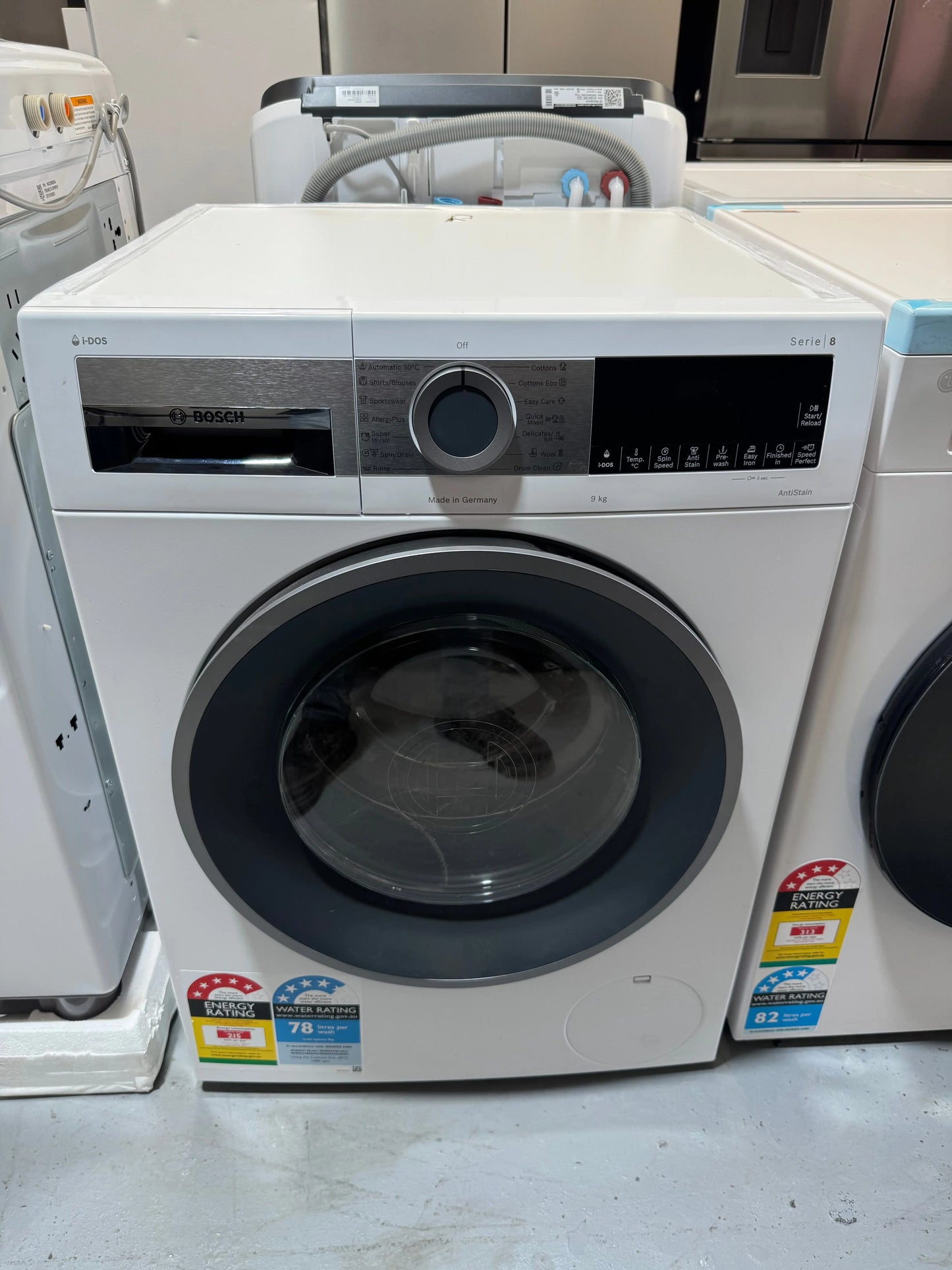 Factory Seconds Bosch Series 8 9kg Front Load Washing Machine WGG24401AU | SYDNEY