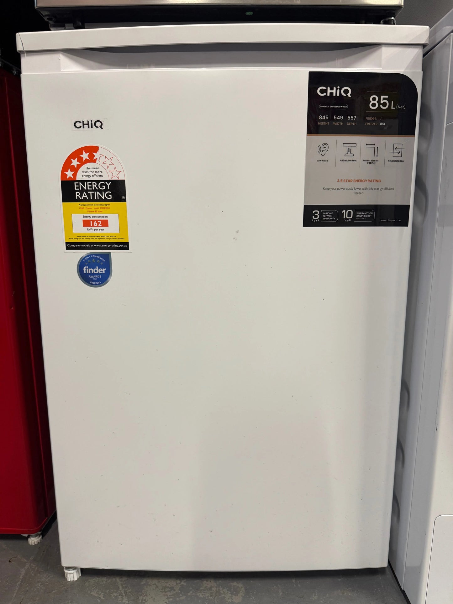 Factory Seconds CHIQ 85L Freezer | SYDNEY