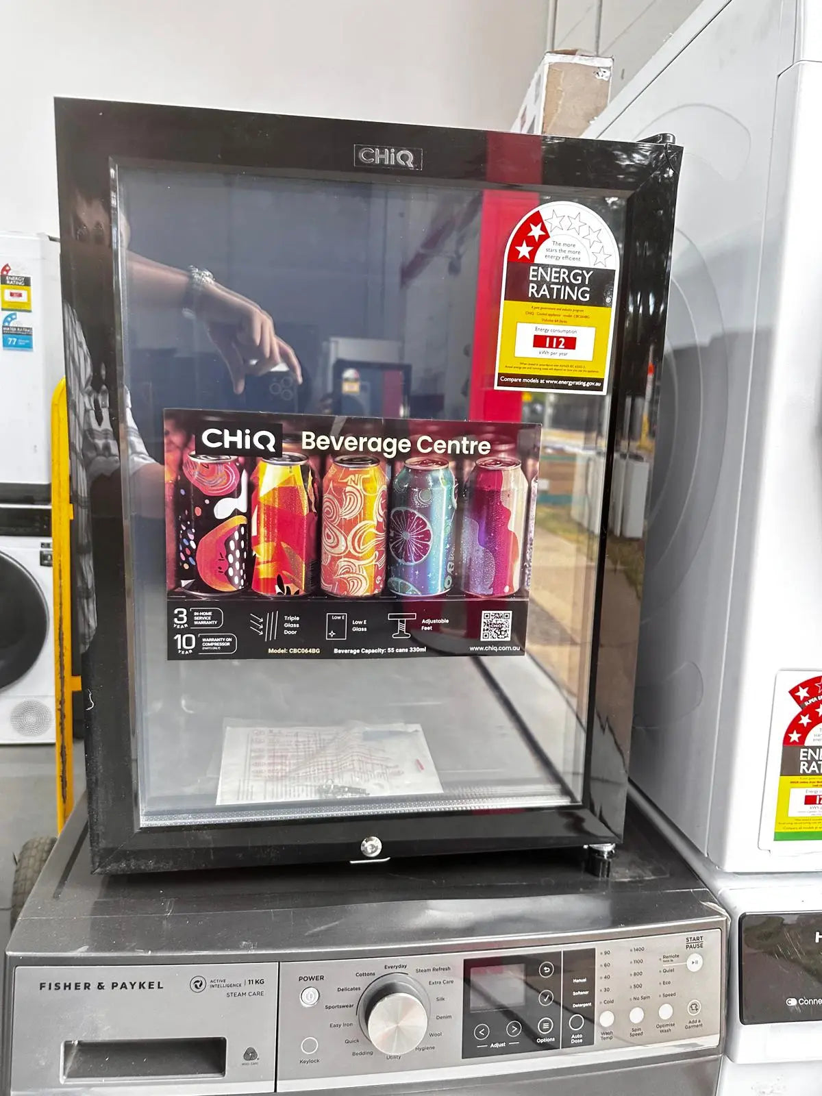 Factory Seconds CHiQ 64L Beverage Centre CBC064BG | ADELAIDE