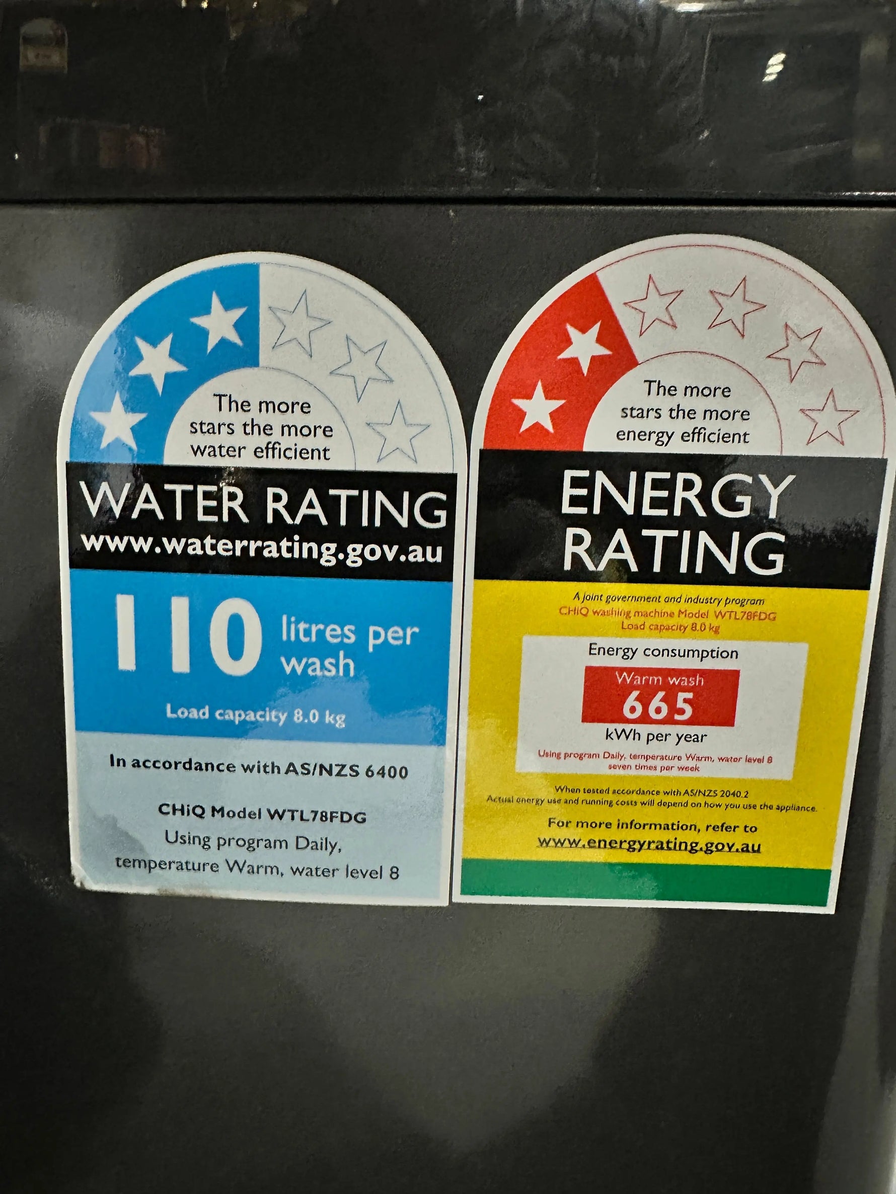 Factory Seconds CHiQ 8kg Top Load Washing Machine | ADELAIDE