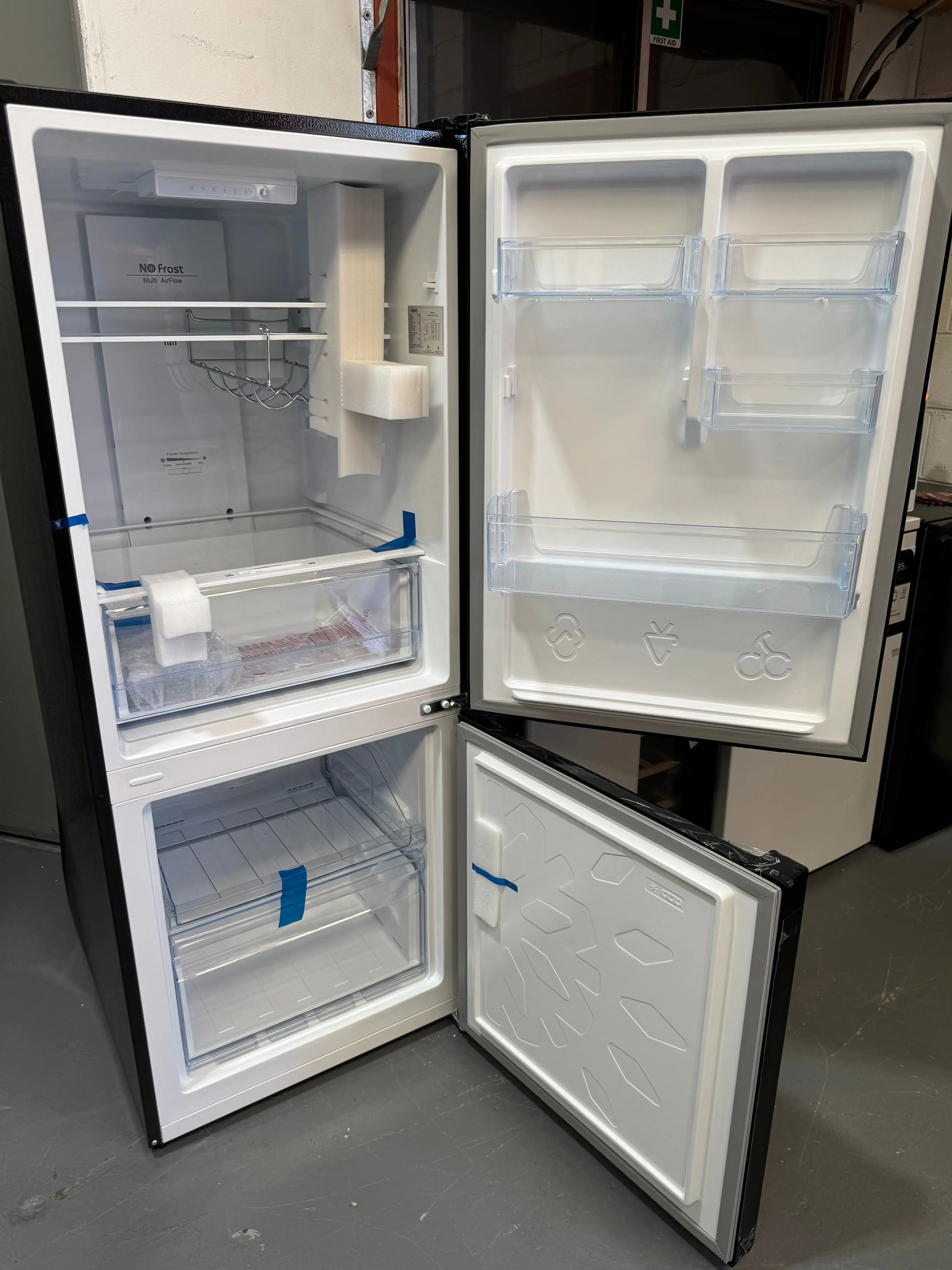 Factory Seconds CHiQ CBM280NB3 283L Bottom Mount Fridge (Black) | SYDNEY