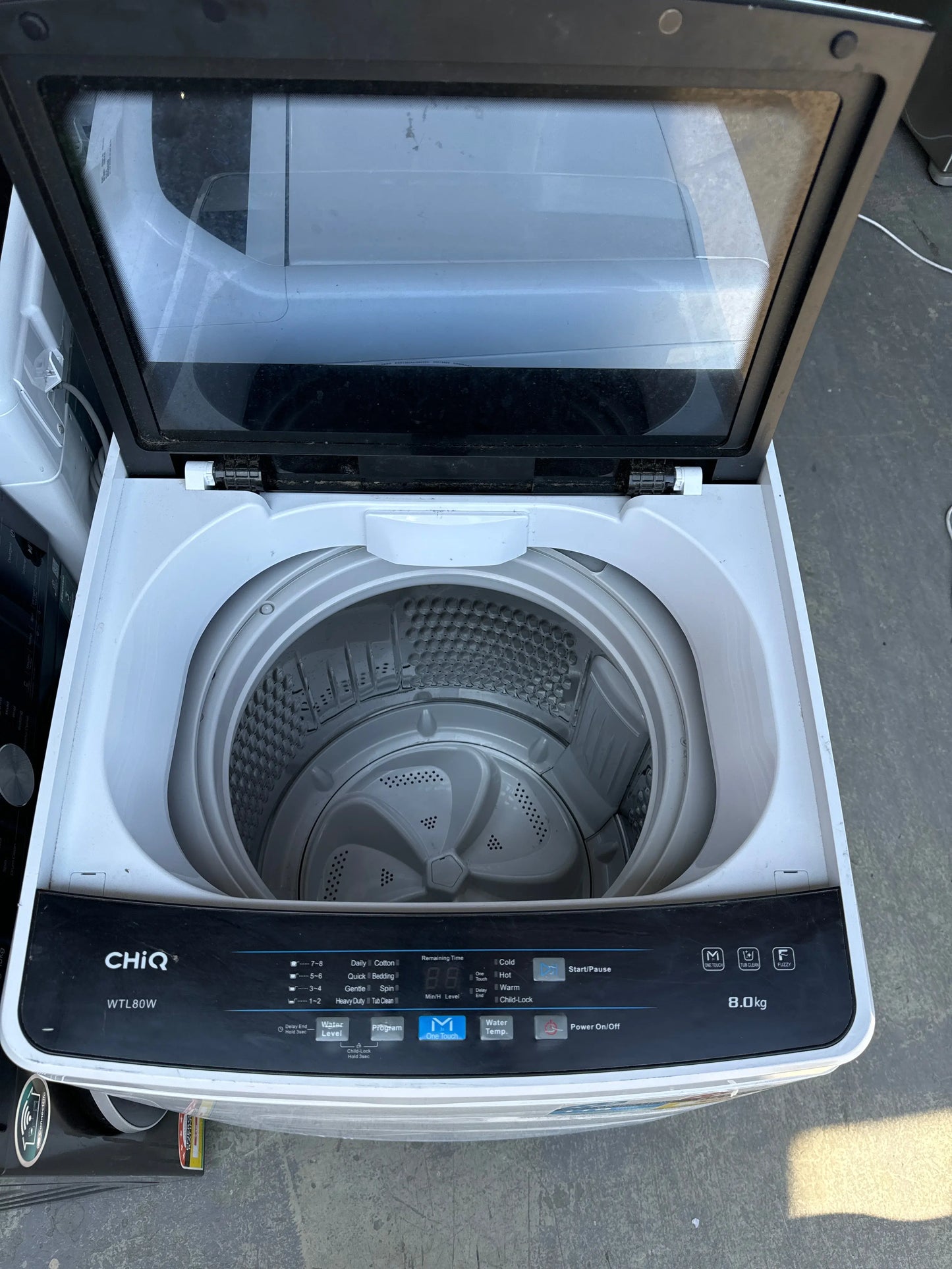 Factory Seconds Chiq 8 Kgs Washing Machine | PERTH