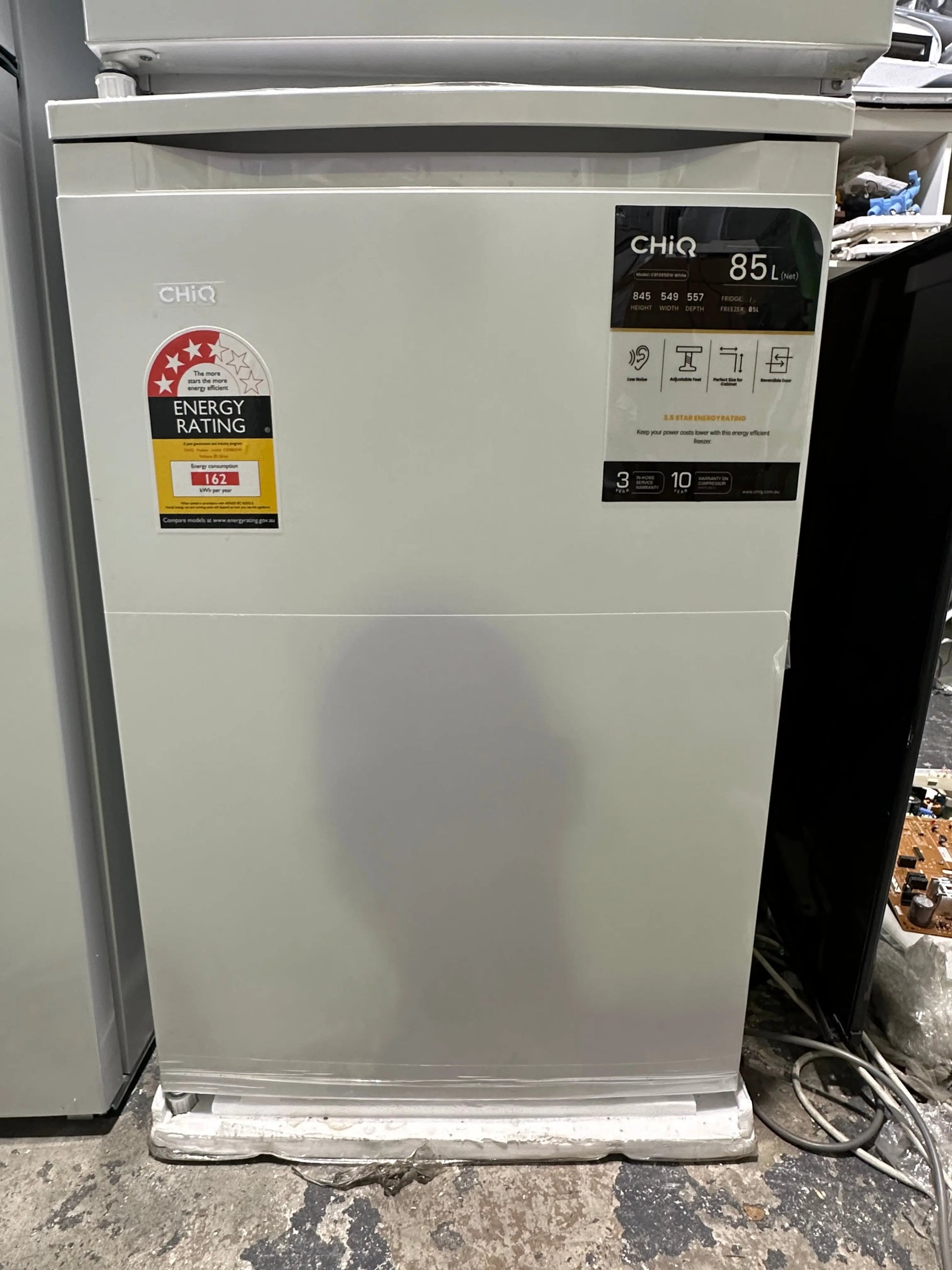 Factory Seconds Chiq 85L upright freezer | BRISBANE