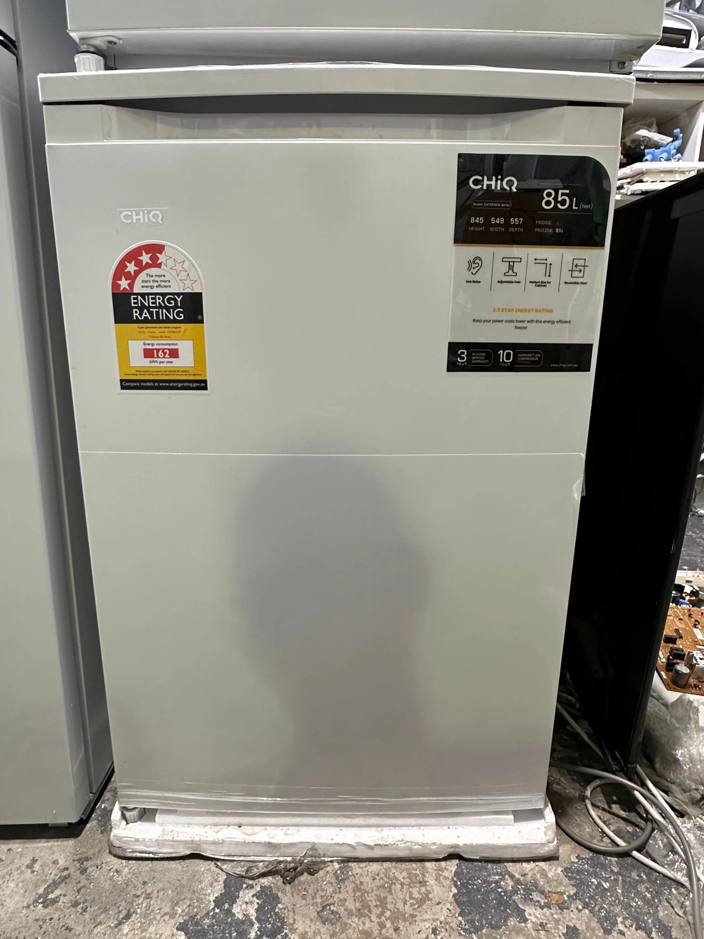 Factory Seconds Chiq 85L upright freezer | BRISBANE