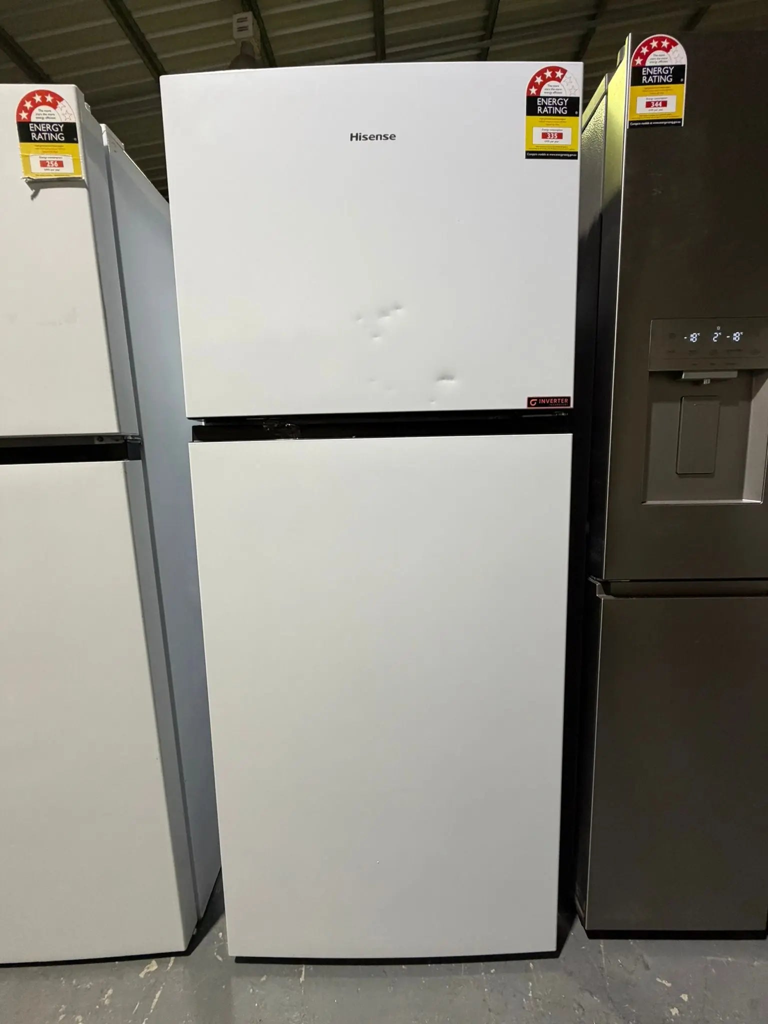 Factory Seconds Hisense 424L Top Mount Fridge Freezer – HRTF424 | BRISBANE