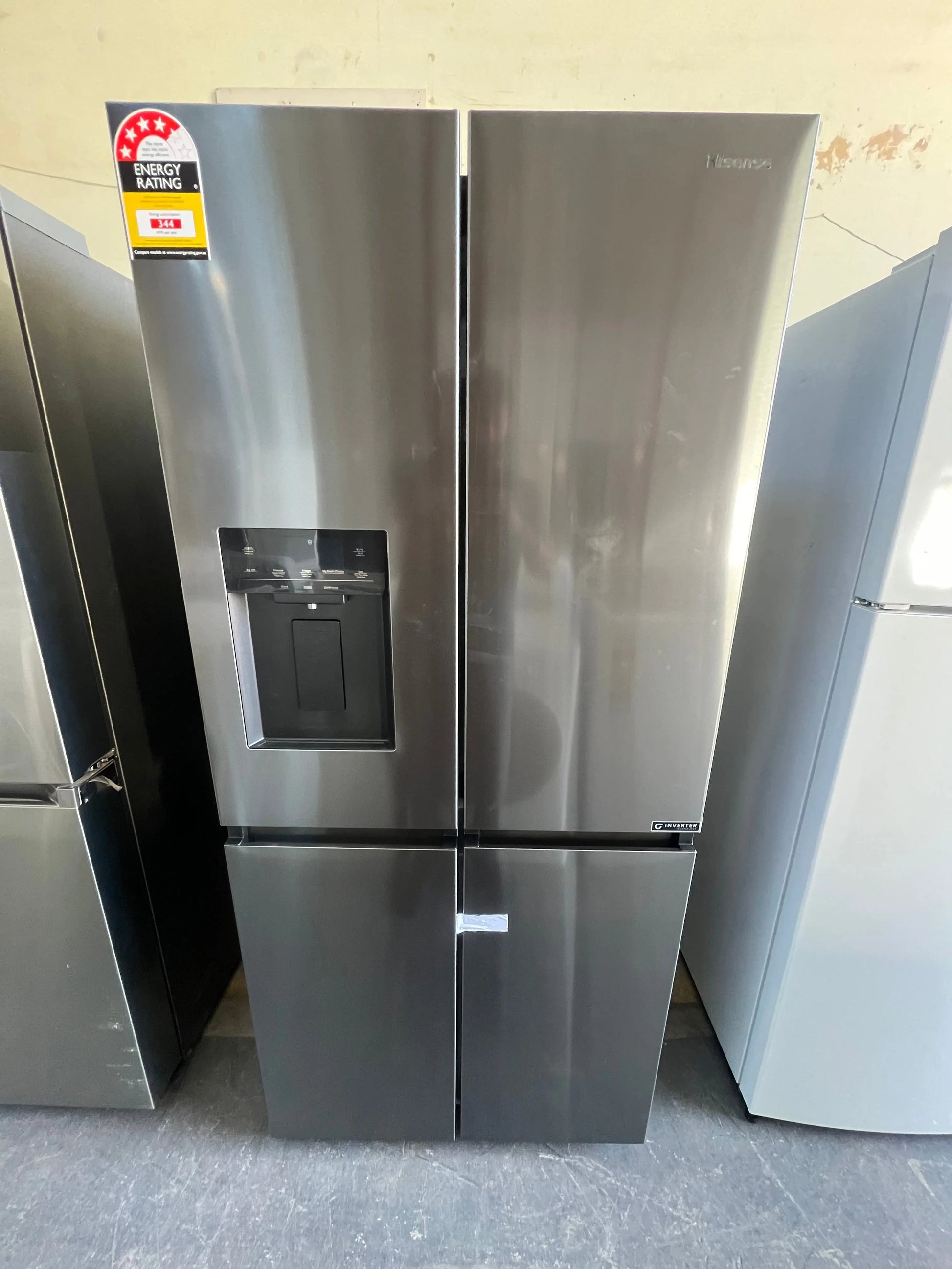 Factory Seconds Hisense 483L French Door Fridge Freezer | ADELAIDE