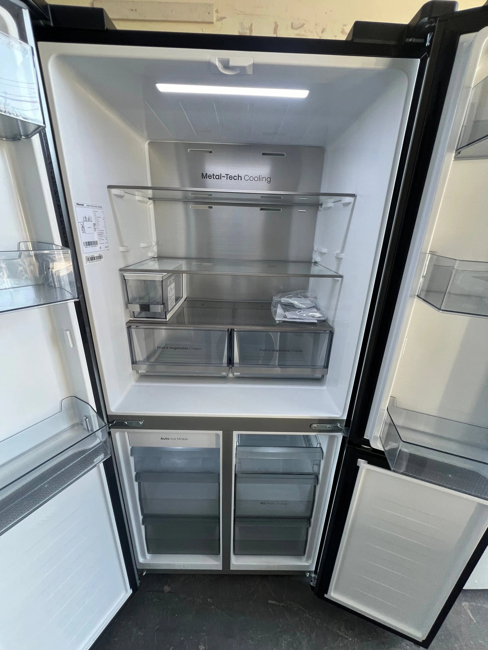 Factory Seconds Hisense 483L French Door Fridge Freezer | ADELAIDE