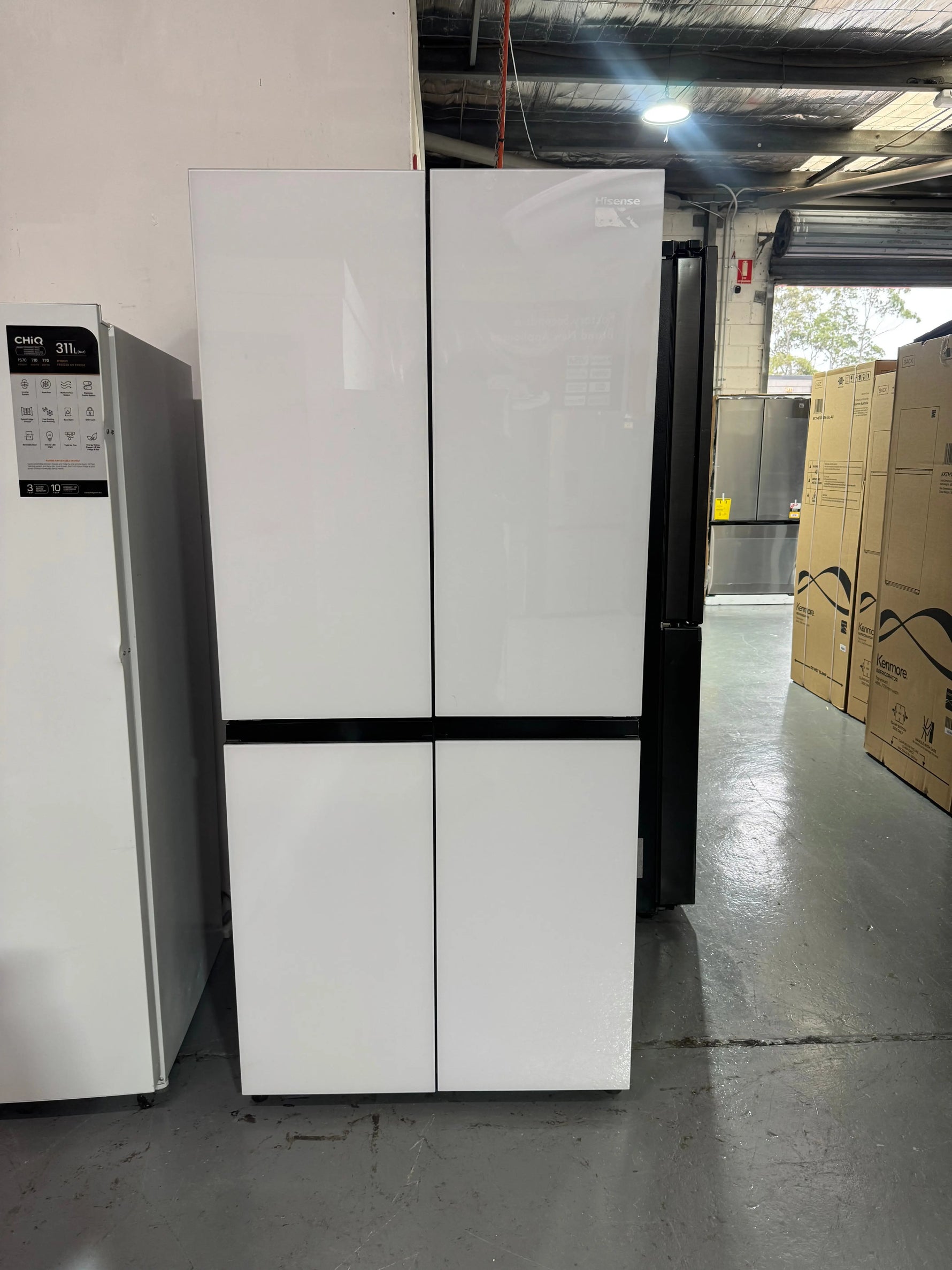Factory Seconds Hisense 483L French Door Refrigerator HRCD483G