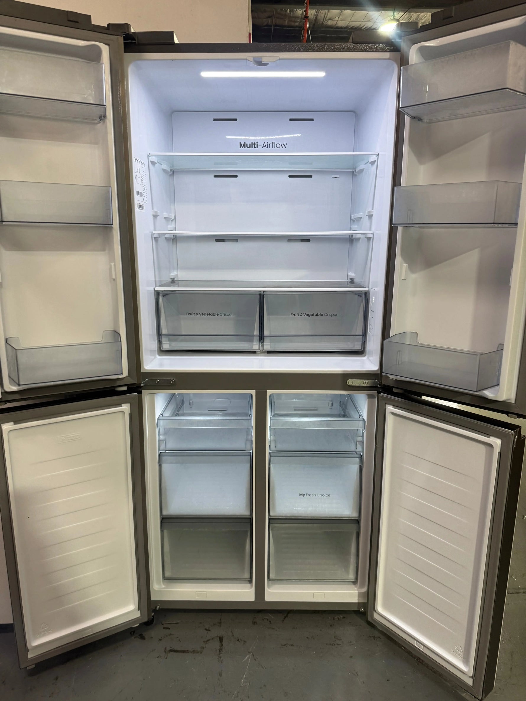 Factory Seconds Hisense 483L French Door Refrigerator HRCD483G