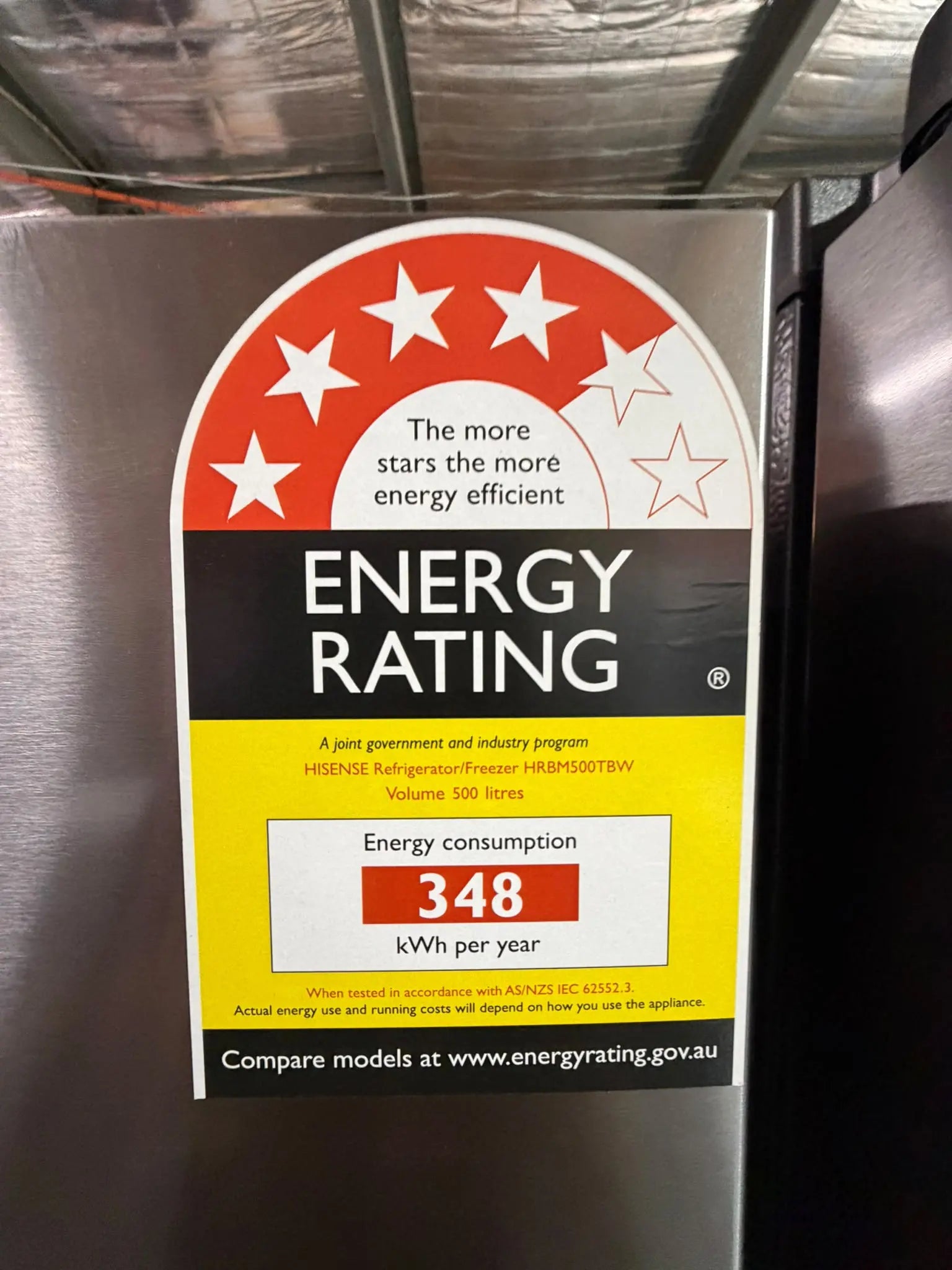 Factory Seconds Hisense 500L Bottom Mount Fridge | ALEXANDRIA