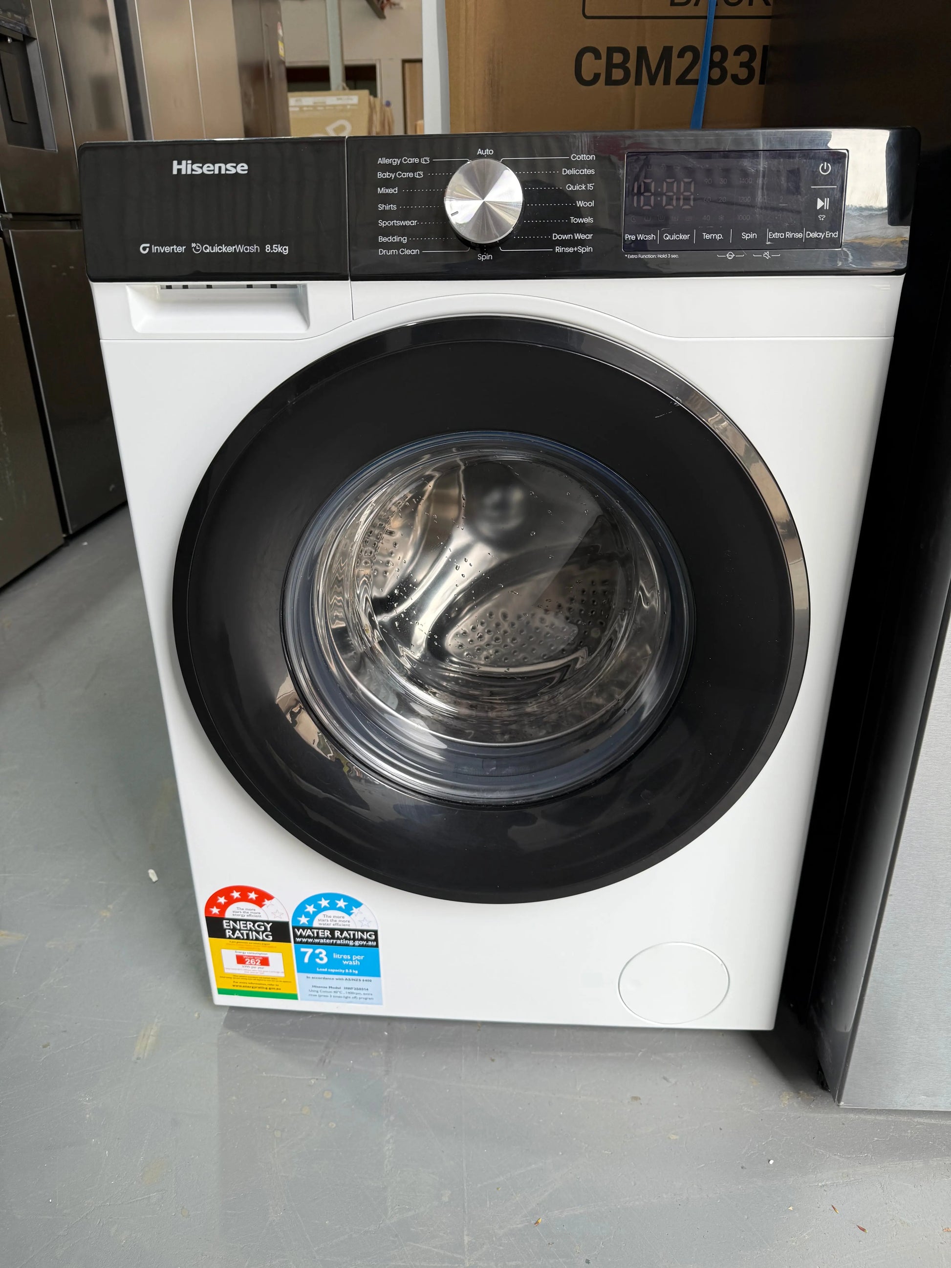 Factory Seconds Hisense 585 Litres Fridge Freezer and Hisense 8.5 kgs Washing Machine | ADELAIDE