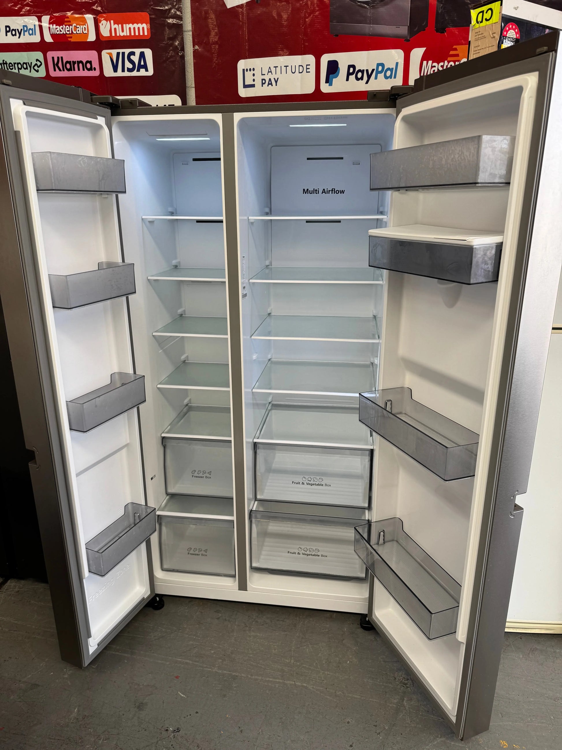 Factory Seconds Hisense 649L French Door Fridge Freezer | SYDNEY