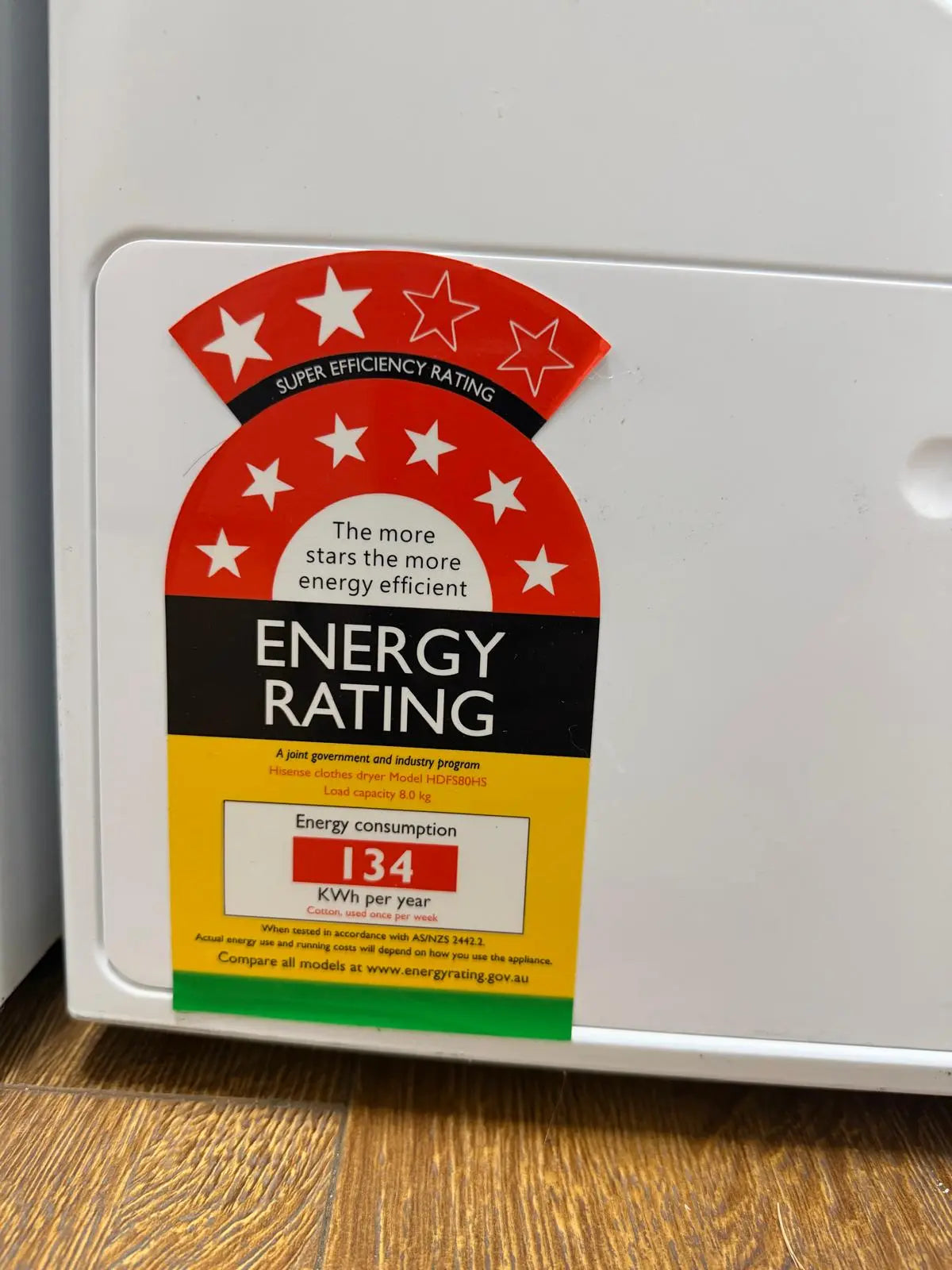 Factory Seconds Hisense 8kg Heat Pump Dryer – HDFS80HS | Reservoir