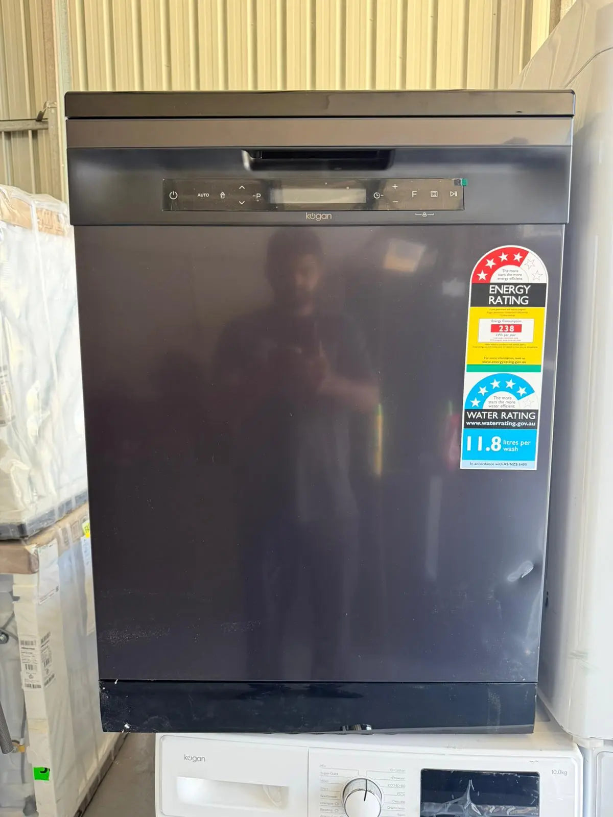 Factory Seconds Kogan 15‑Place Dishwasher – Model KAMI5PDWFSB | BRISBANE