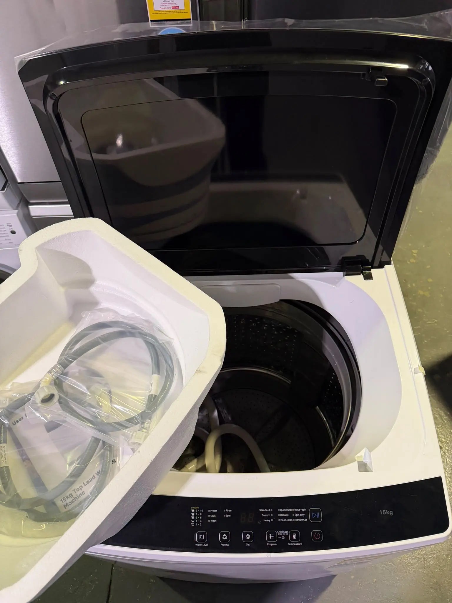 Factory Seconds Kogan 15kg Top Load Washing Machine | BRISBANE
