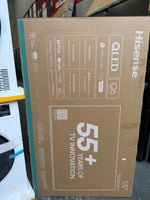 Factory Seconds Kogan 412 L Bottom Mount Fridge + Factory Seconds Kogan 9 kg Heat Pump Dryer + Factory Seconds Kogan 10 kg Front Load Washer + Refurbished Hisense 55″ 4K QLED Smart TV | MELBOURNE