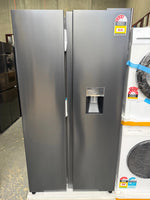 Factory Seconds Kogan 592 L Side‑by‑Side Fridge + Factory Seconds Kogan 9 kg Heat Pump Dryer + Factory Seconds Kogan 10 kg Front Load Washer + Refurbished Hisense 55″ 4K QLED Smart TV | Lucky white goods