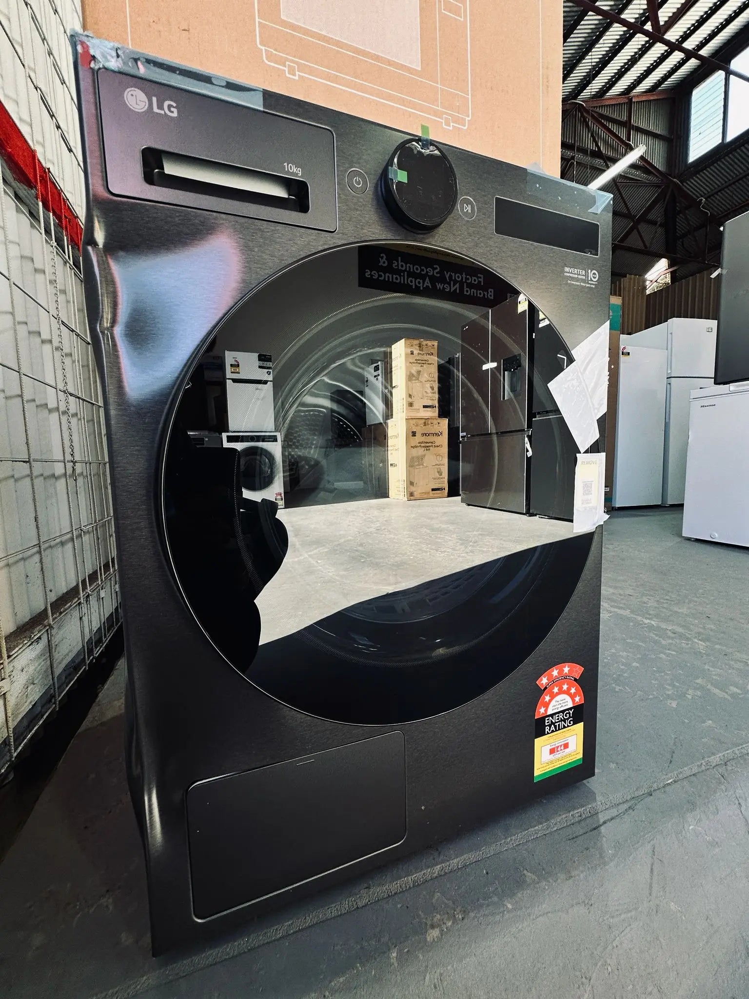 Factory Seconds LG 10kg Heat Pump Dryer | ADELAIDE