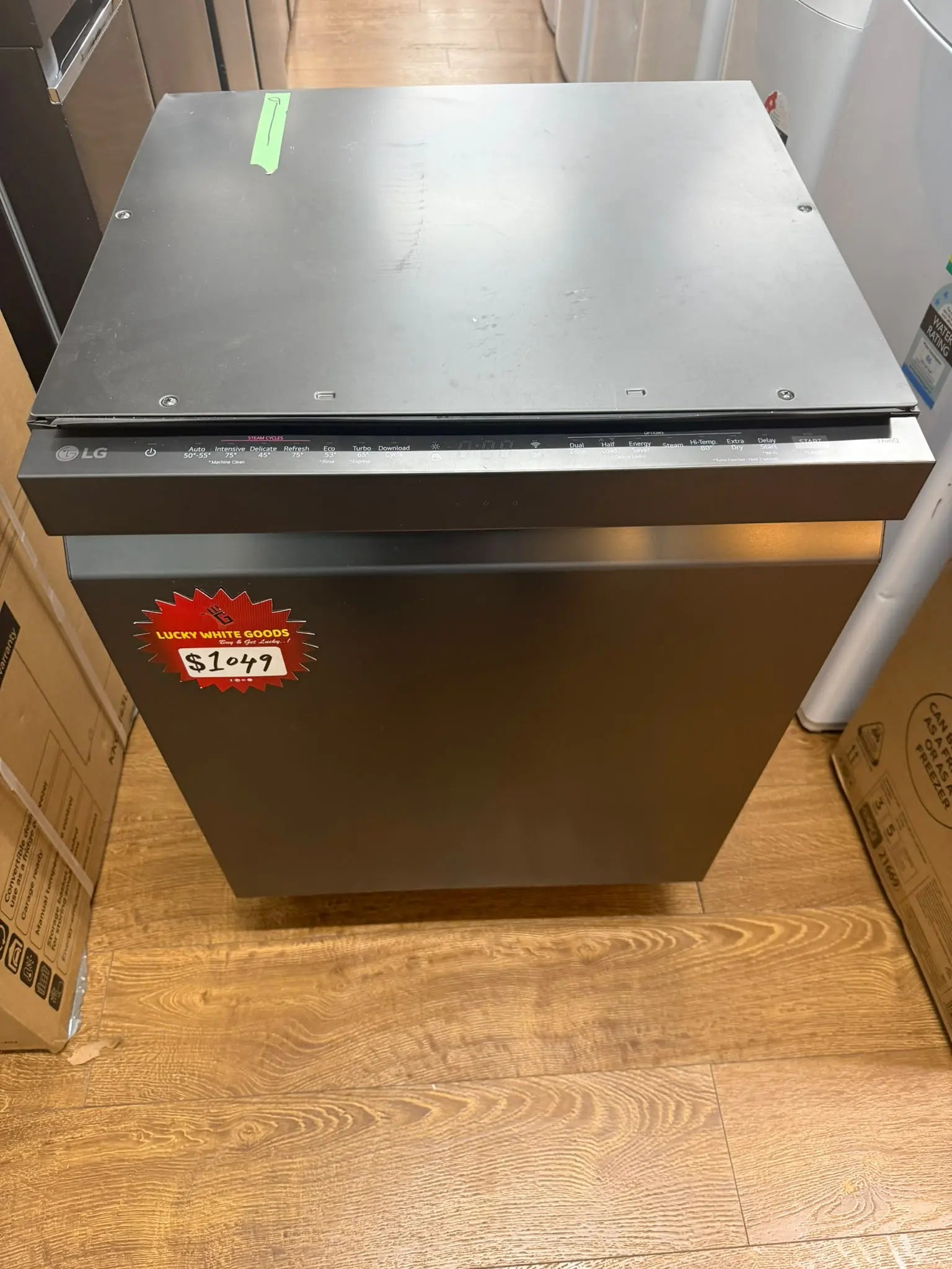 Factory Seconds LG 15 Place Setting Built-Under Dishwasher – Matte Black | RESERVOIR