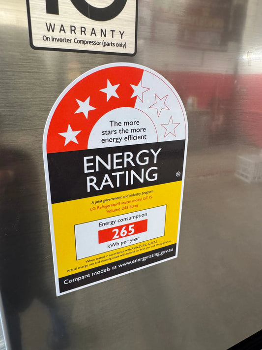 Factory Seconds LG 243L Top Mount Refrigerator Stainless Steel GT-1SI | SYDNEY