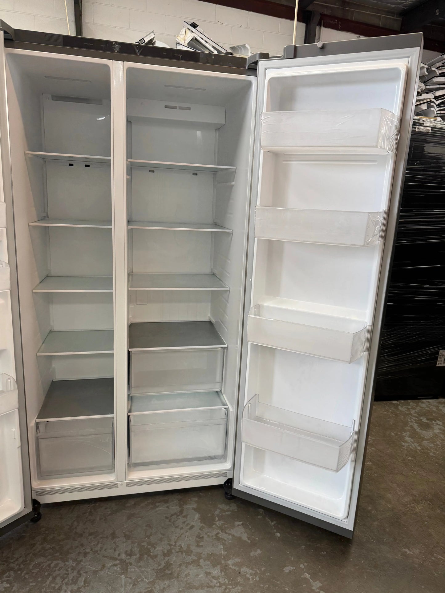Factory Seconds LG 664L Side by Side Fridge Stainless Steel GS-B599PL | SYDNEY