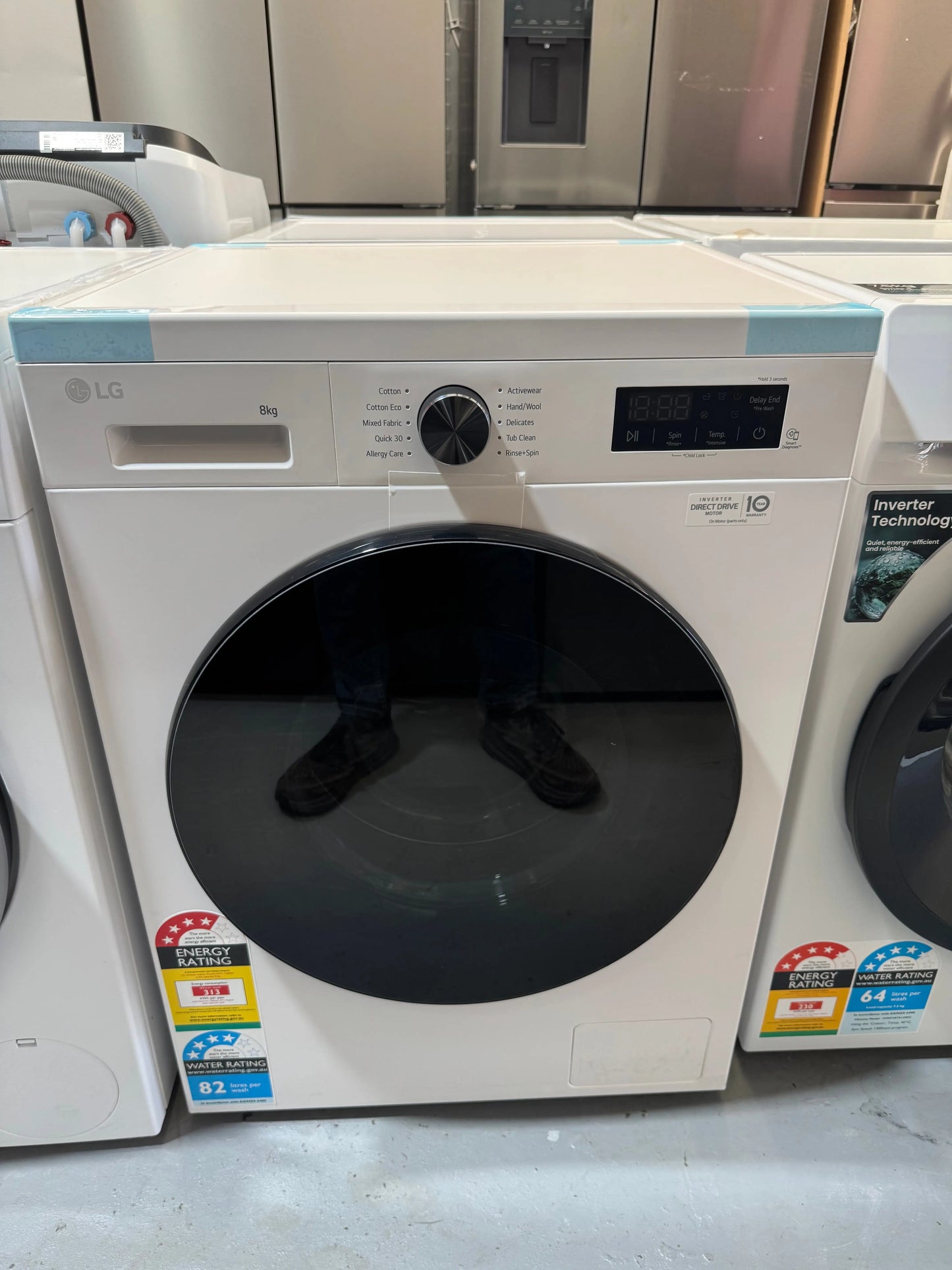 Factory Seconds LG 8kg Front Load Washing Machine WV1-1208W | SYDNEY
