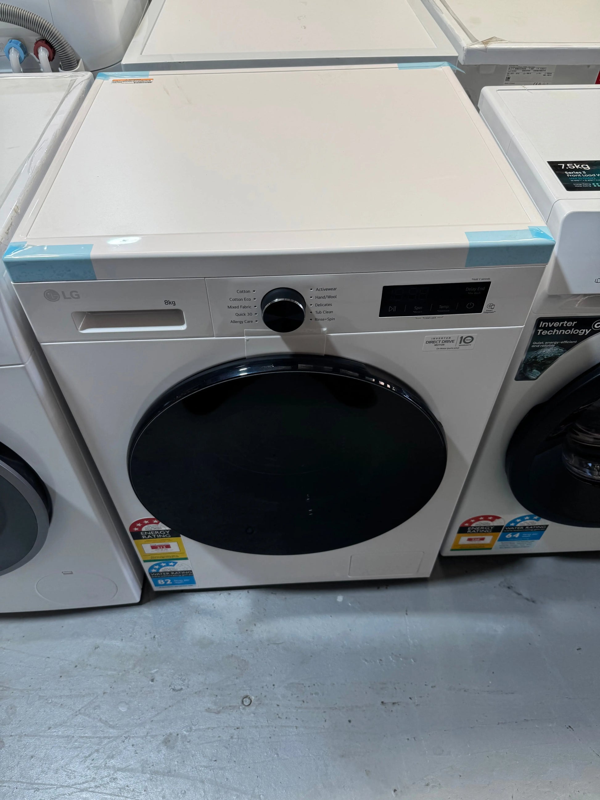 Factory Seconds LG 8kg Front Load Washing Machine WV1-1208W | SYDNEY