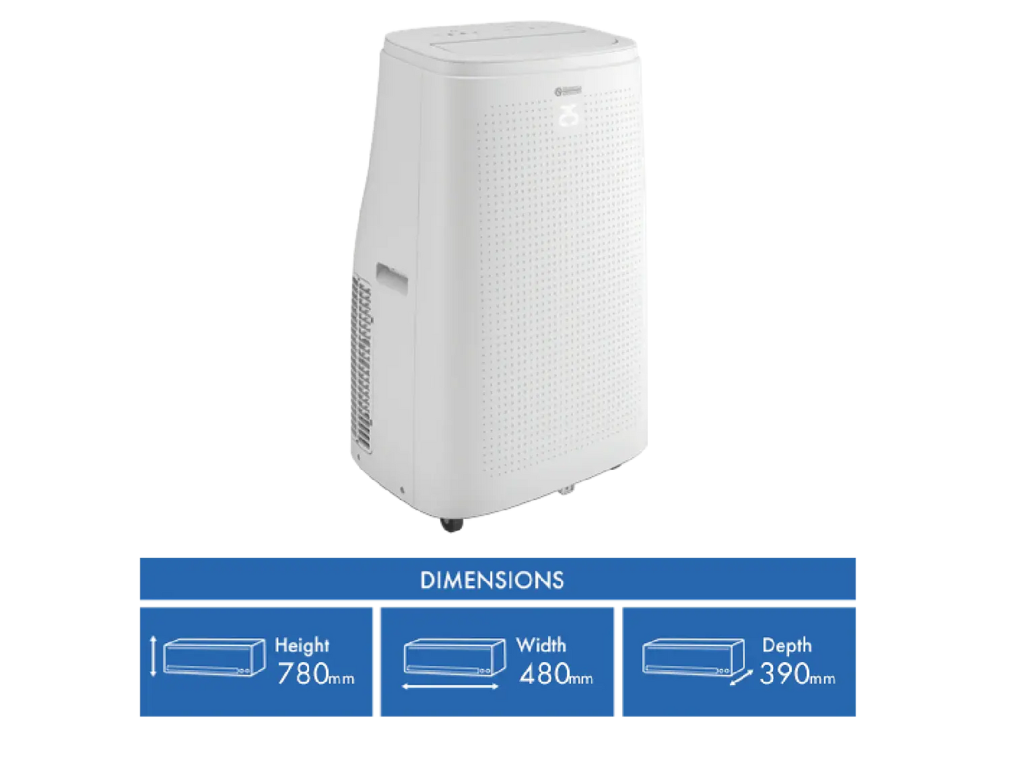 Factory Seconds Olimpia Splendid 4.7kW Portable Air Conditioner PROCOOL16E | SYDNEY