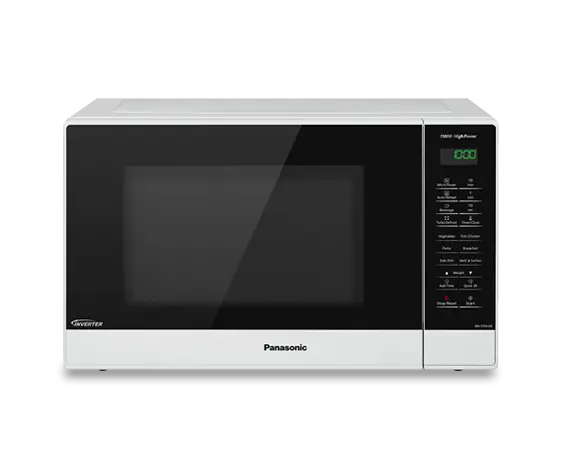 Factory Seconds Panasonic 32L Microwave Oven NN‑ST64JW – White | ADELAIDE