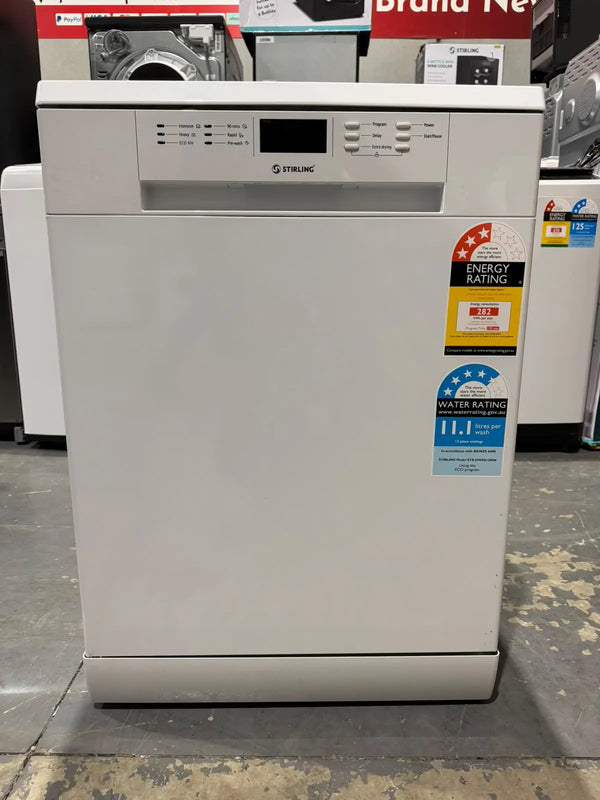 Factory Seconds Reliable STIRLING 12 Place Setting Dishwasher | MELBOURNE