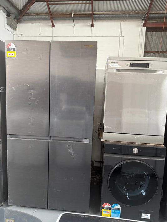Factory Seconds Samsung 647 Litres Fridge Freezer and Samsung 14 Place Settings and Samsung 12 Kgs Washing Machine | ADELAIDE