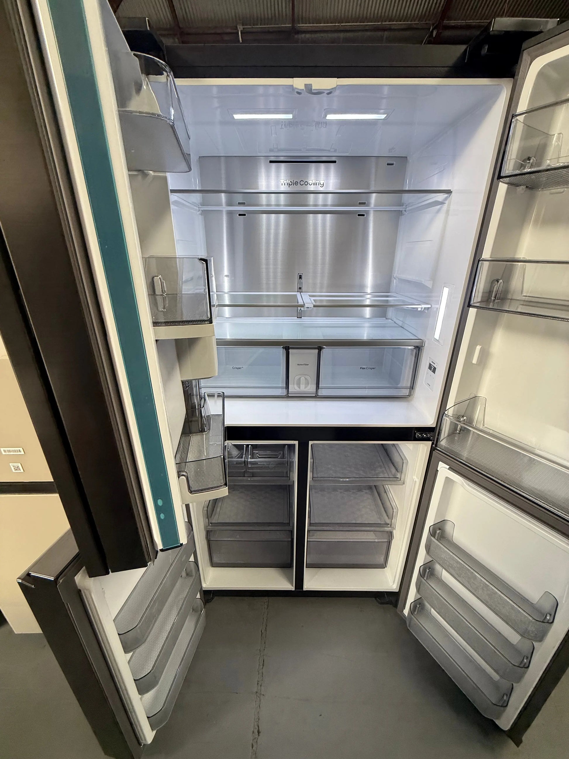 Factory Seconds Samsung 647 Litres Fridge Freezer and Samsung 14 Place Settings and Samsung 12 Kgs Washing Machine | ADELAIDE