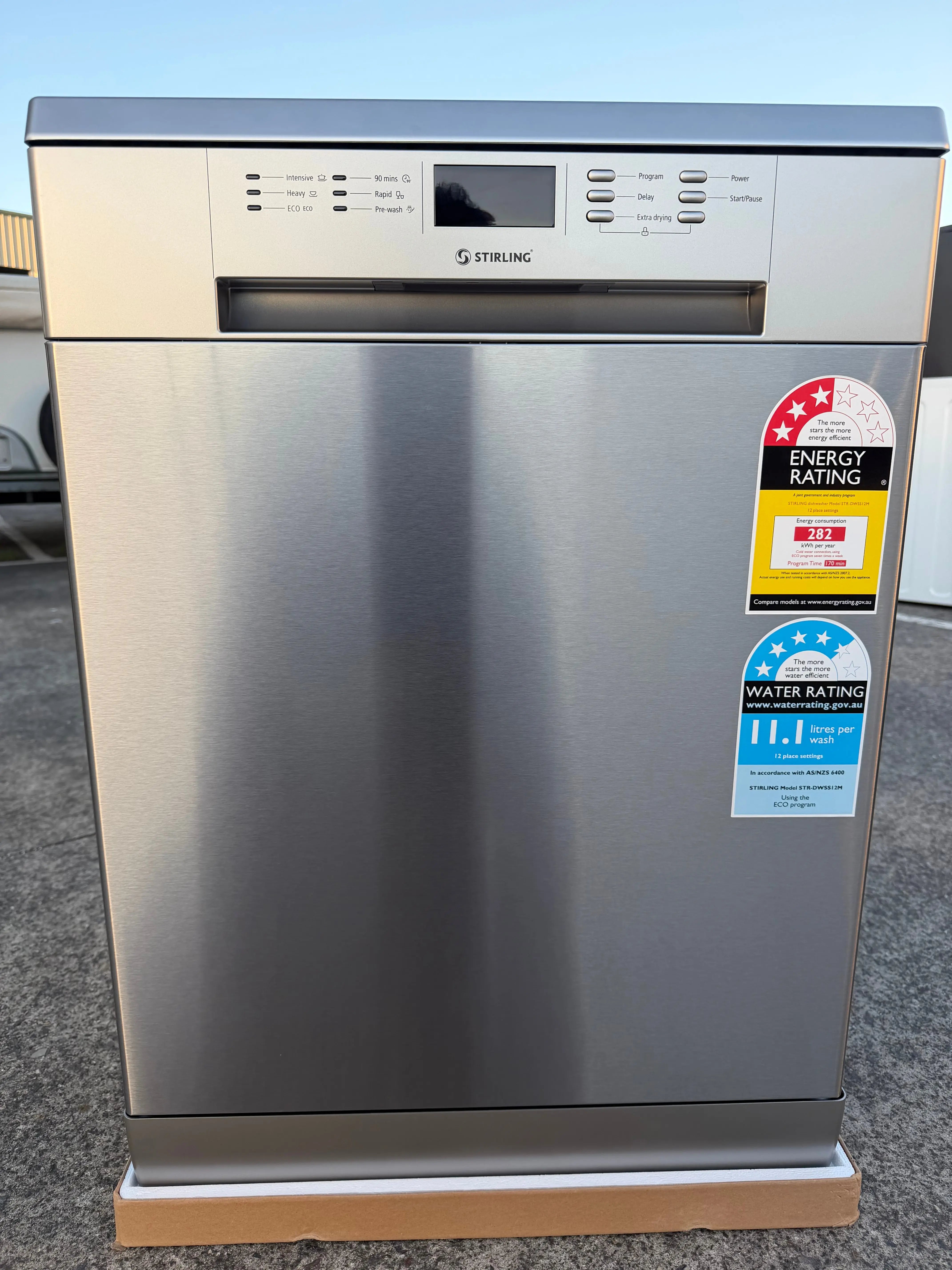 Factory Seconds Stirling 12-Place Dishwasher | BRISBANE