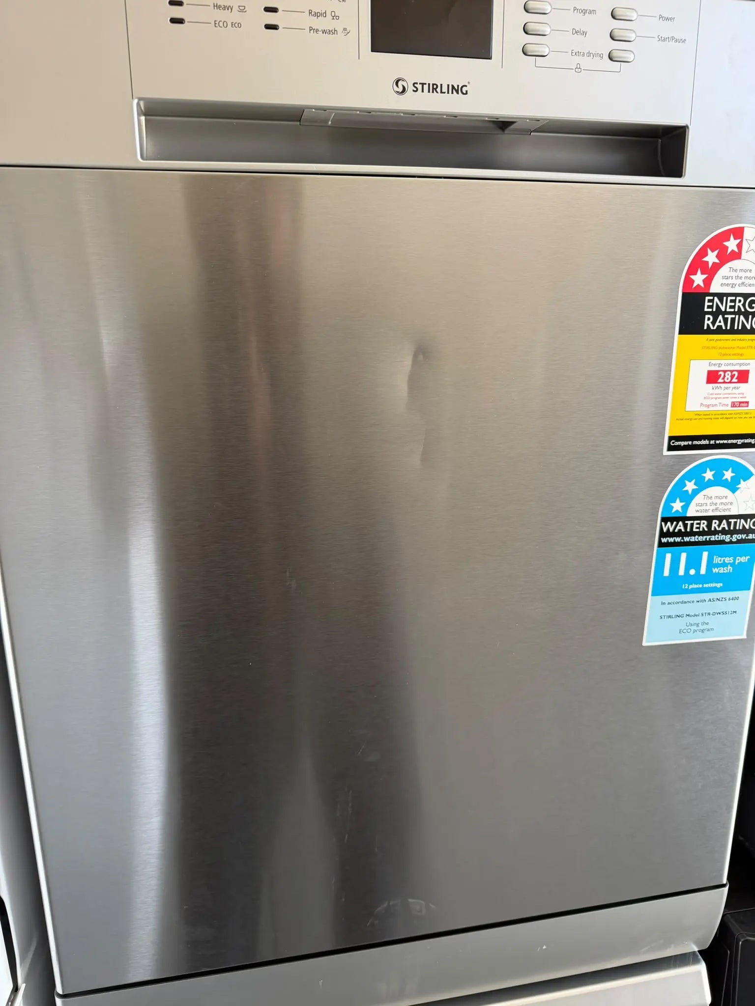 Factory Seconds Stirling 12-Place Setting Dishwasher | BRISBANE