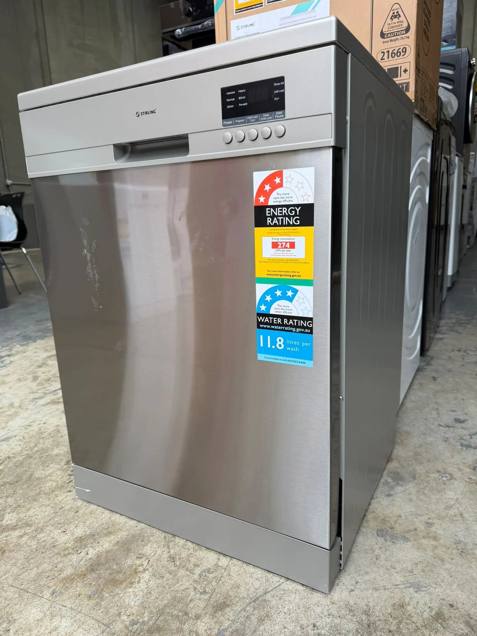 Factory Seconds Stirling 12 Place Setting Dishwasher | MELBOURNE