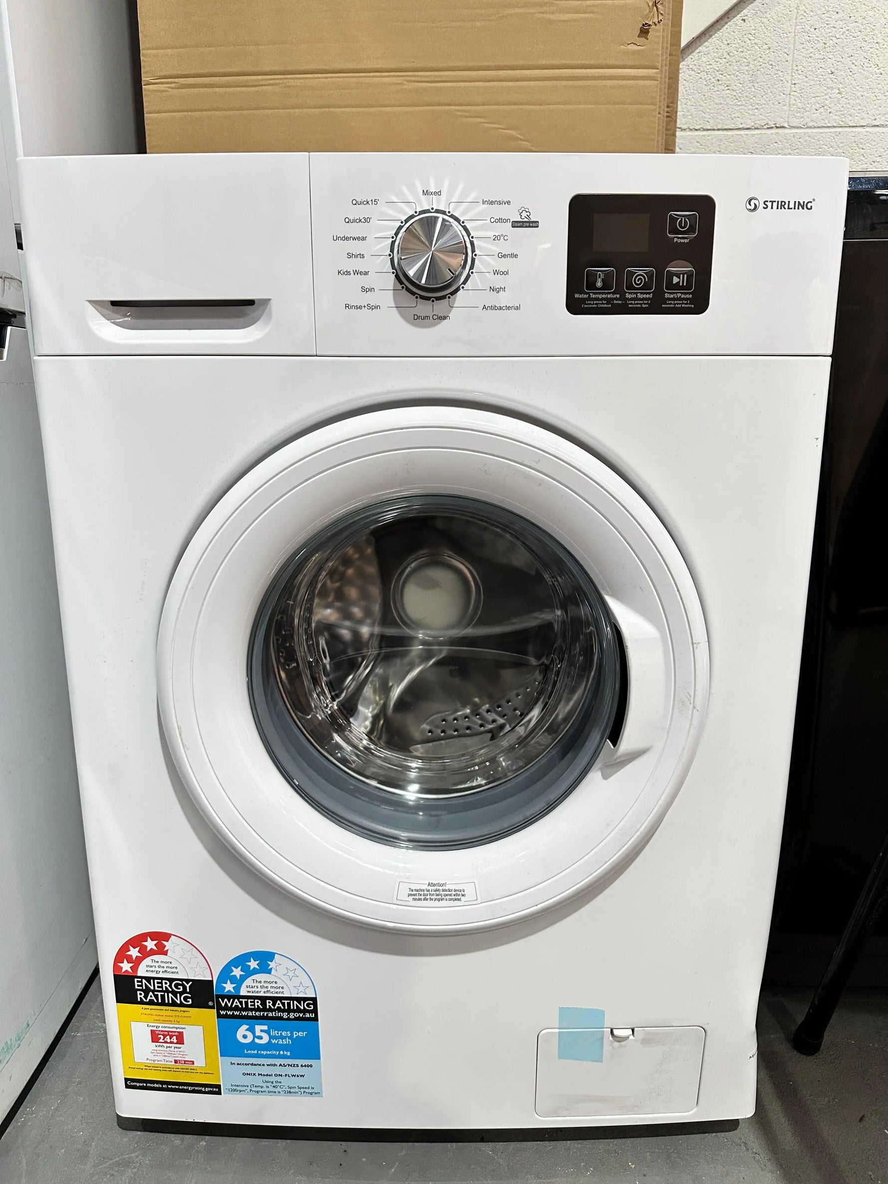 Factory Seconds Stirling 6kg Front Load Washing Machine | ADELAIDE