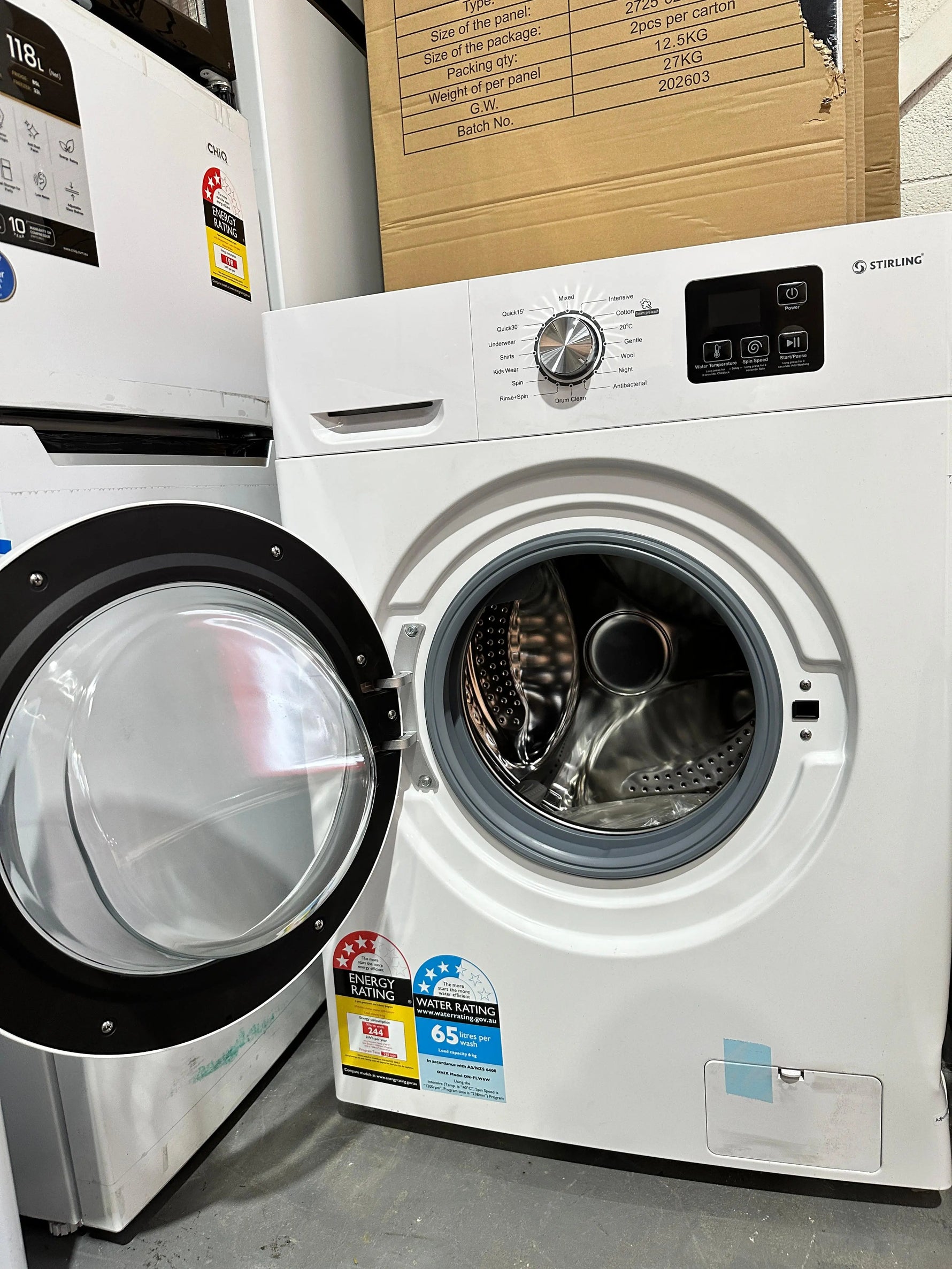 Factory Seconds Stirling 6kg Front Load Washing Machine | ADELAIDE