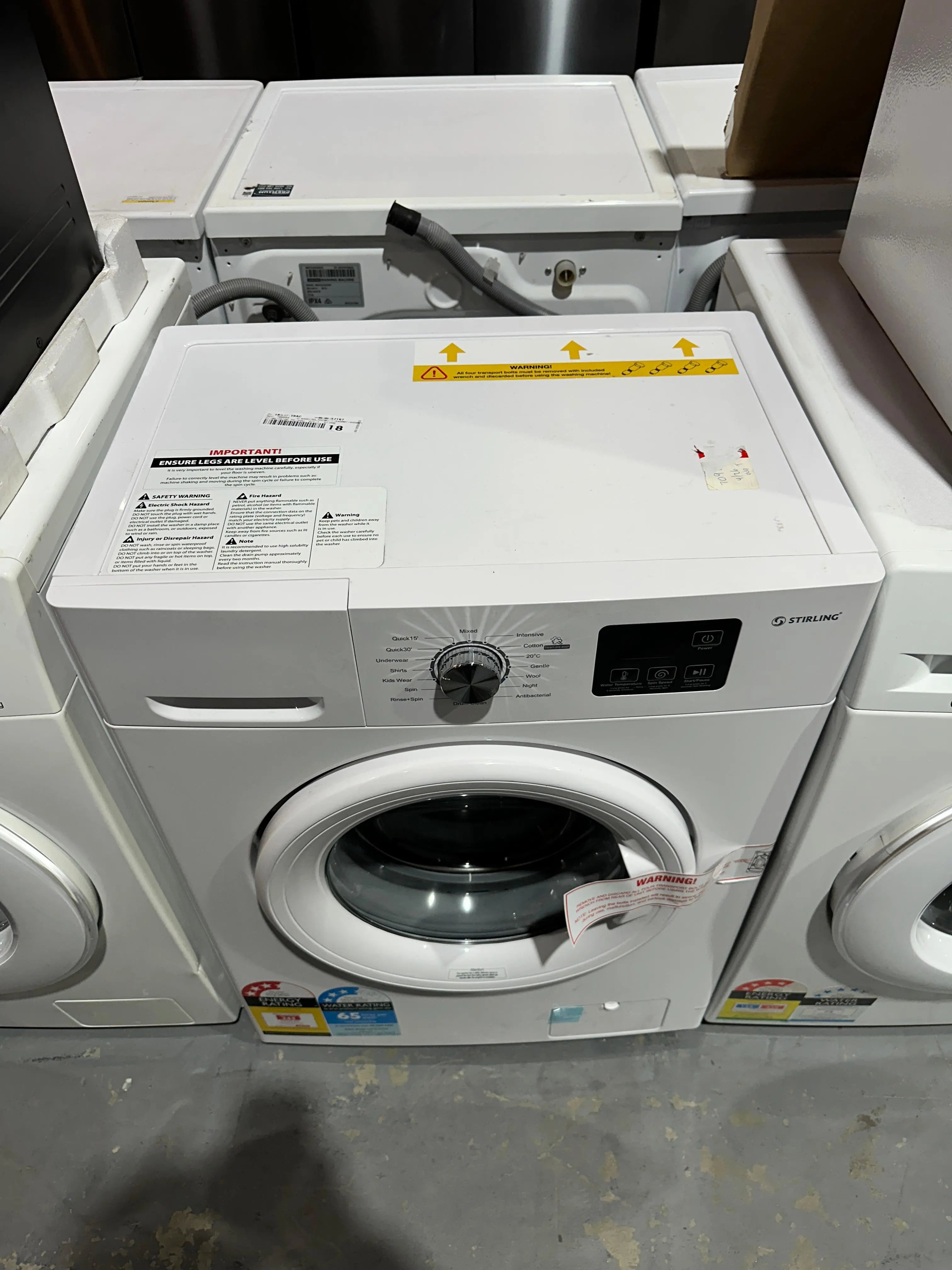 Factory Seconds Stirling 6kg Front Load Washing Machine | ADELAIDE