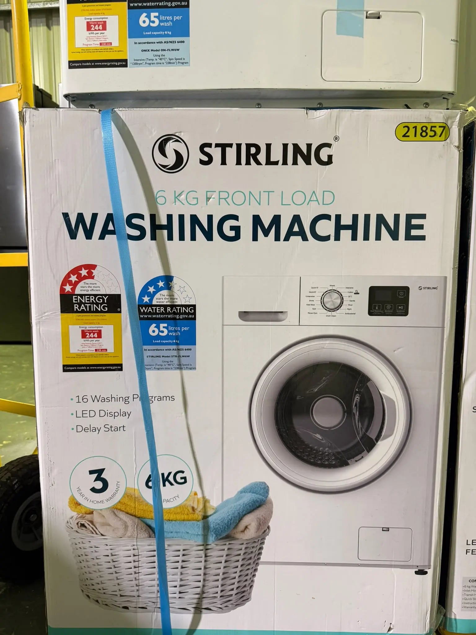 Factory Seconds Stirling 6kg Front Load Washing Machine | BRISBANE