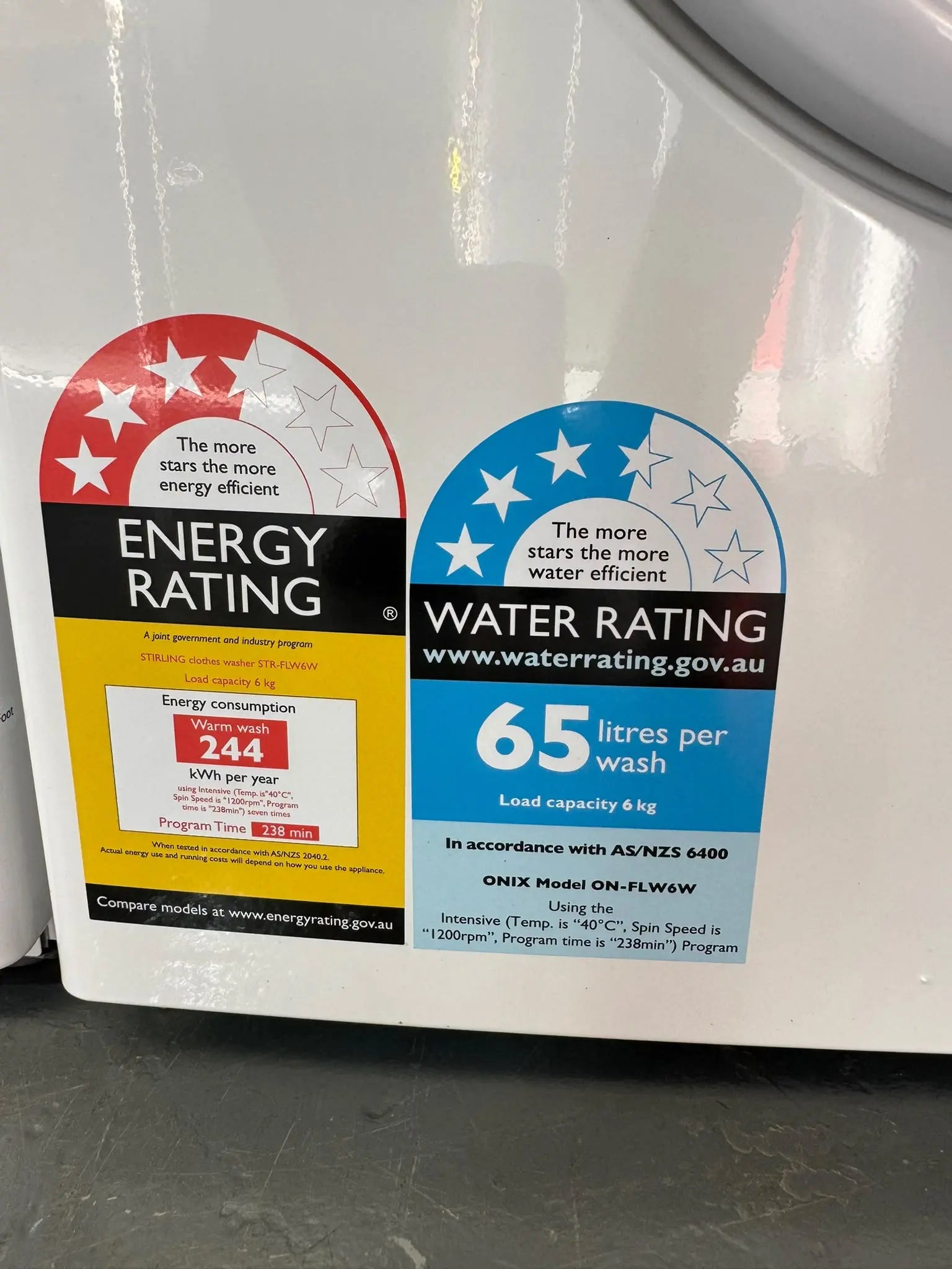 Factory Seconds Stirling 6kg Front Load Washing Machine | SYDNEY