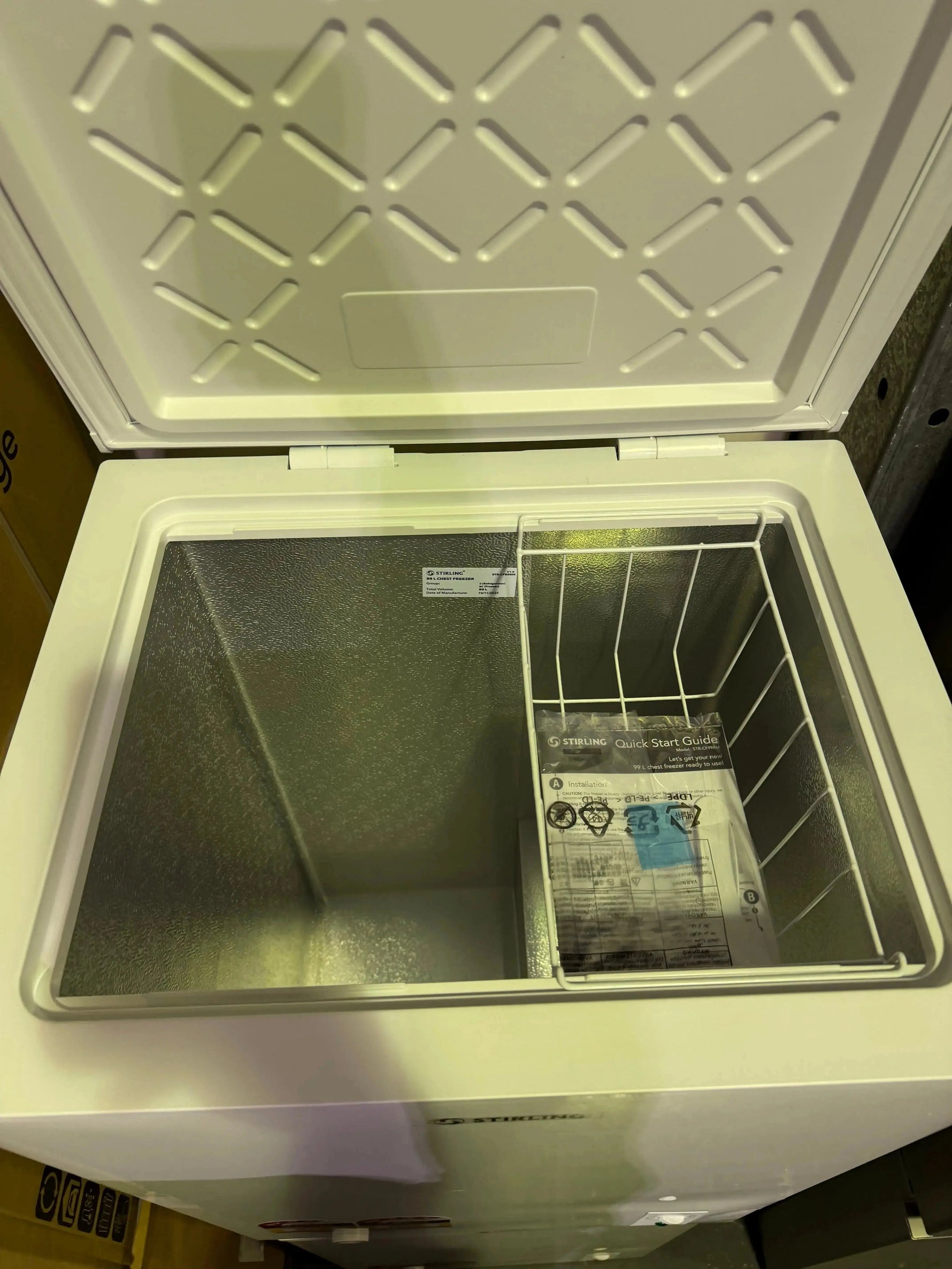 Factory Seconds Stirling 99L Chest Freezer | BRISBANE