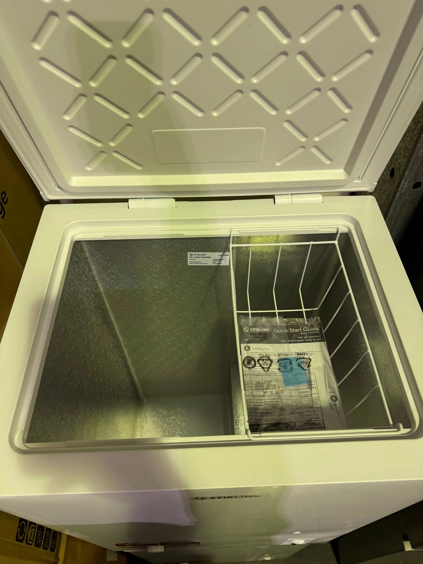 Factory Seconds Stirling 99L Chest Freezer | BRISBANE