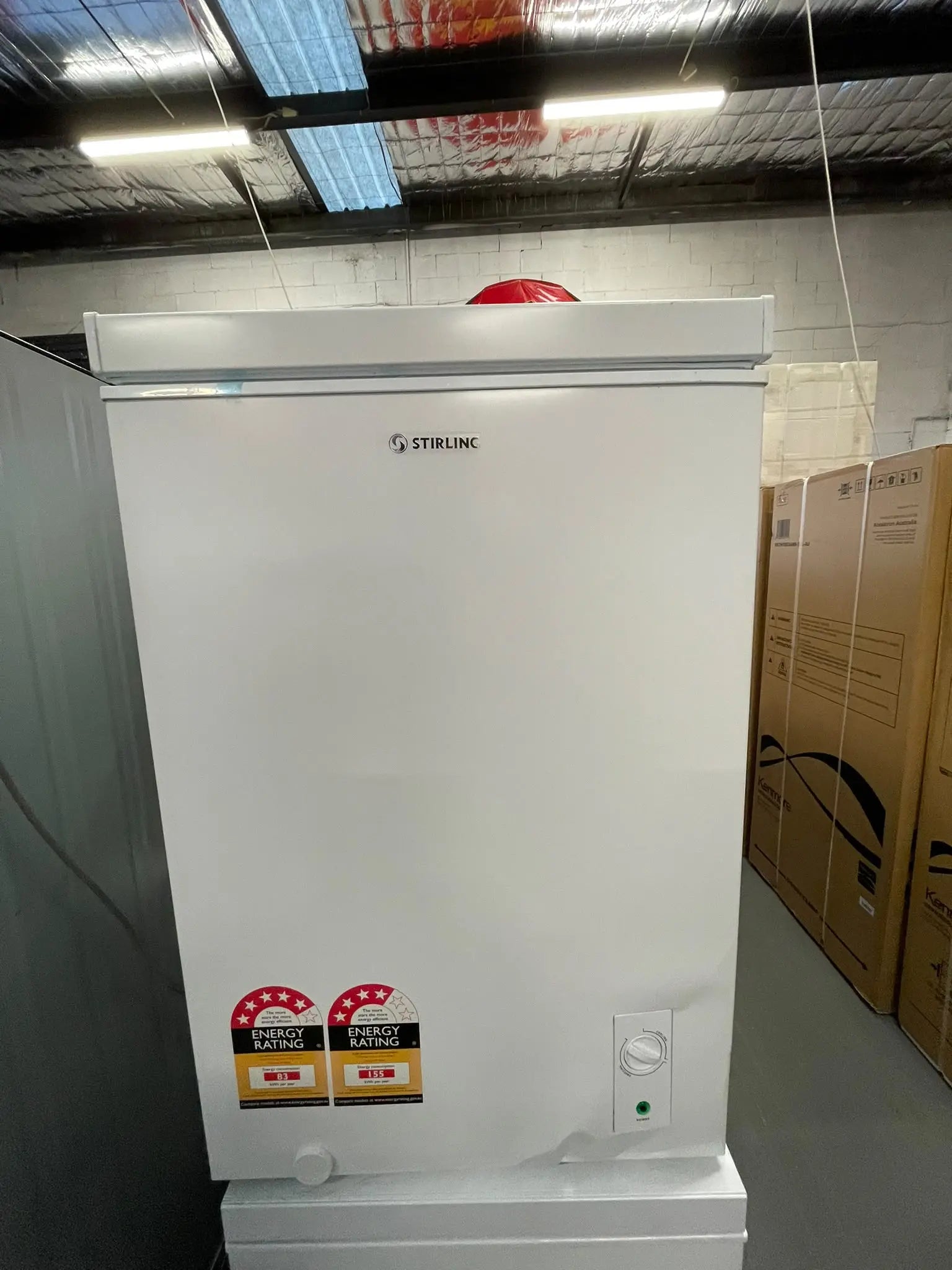 Factory Seconds Stirling 99L Hybrid Convertible Chest Freezer | SYDNEY