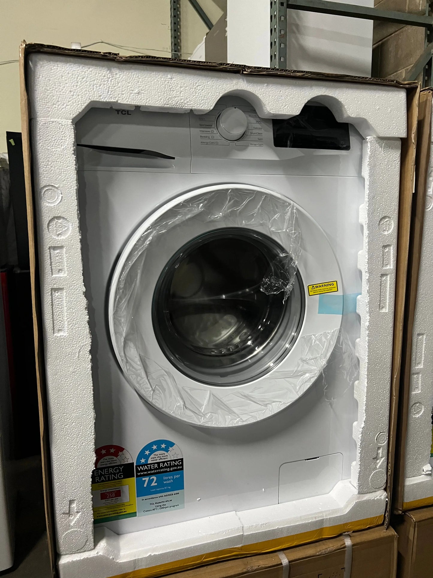 Factory Seconds TCL 8.5Kg Washing Machine | ADELAIDE