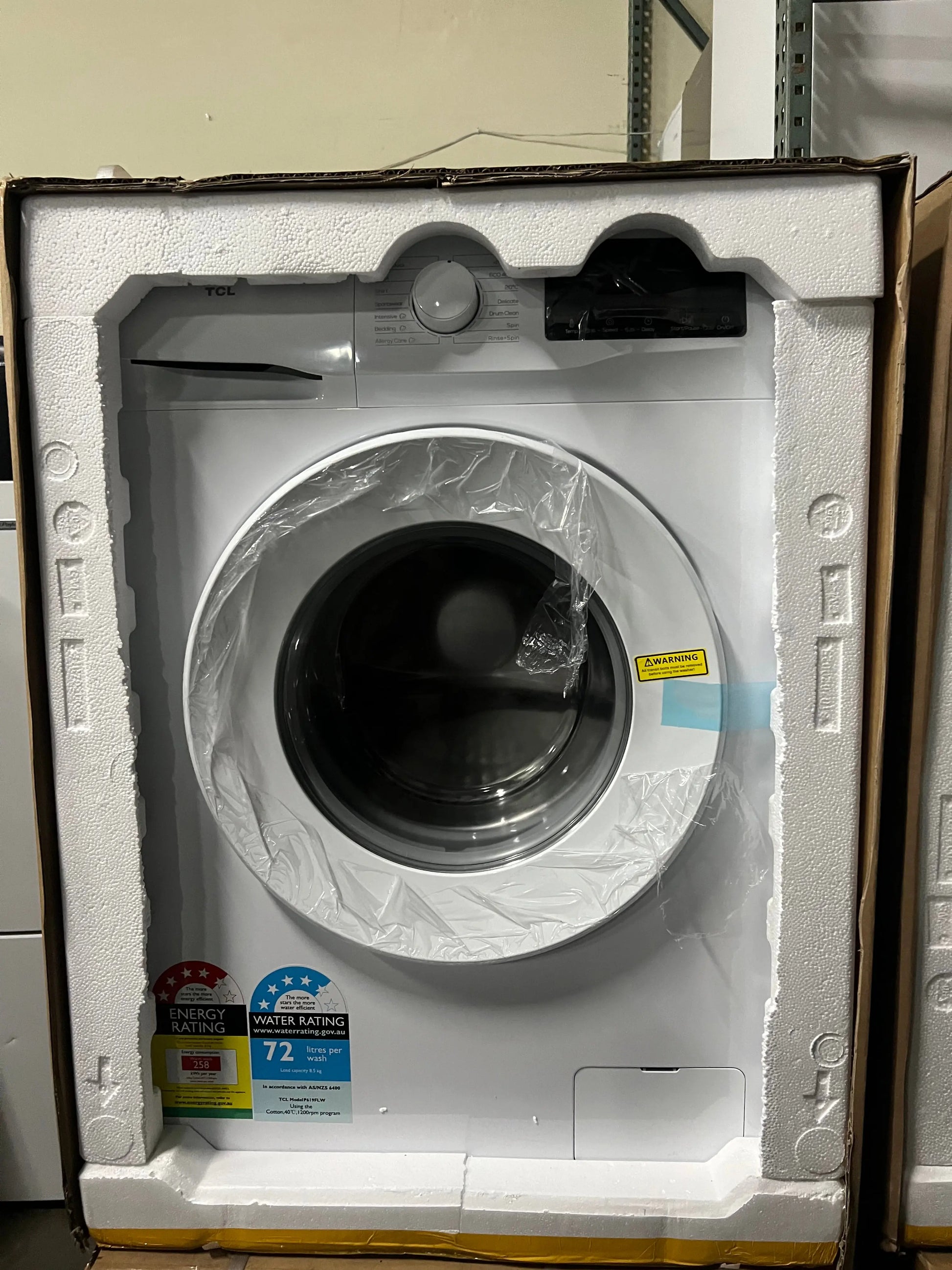 Factory Seconds TCL 8.5Kg Washing Machine | ADELAIDE