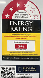 Factory Seconds Westinghouse 503 L Fridge Freezer – WTM5002WE | ADELAIDE