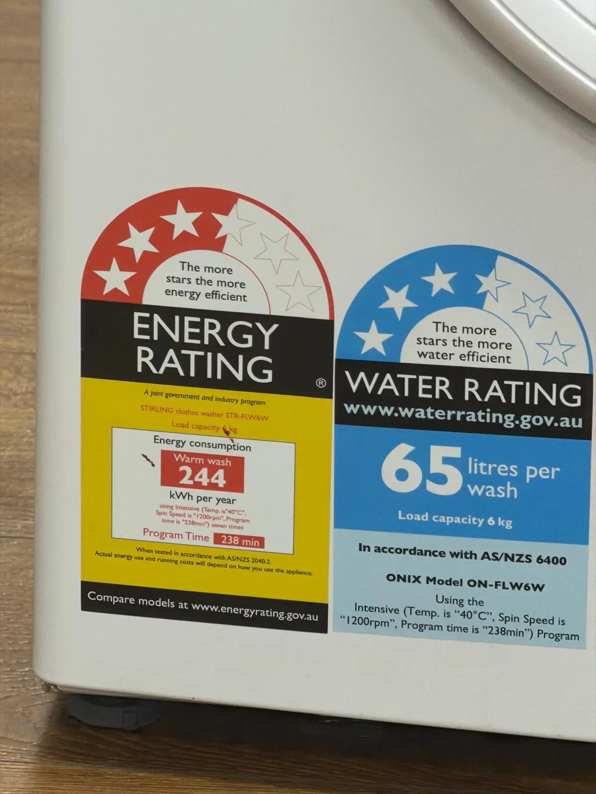 Factory Seconds Westinghouse 565L Fridge & Stirling 6kg Washer Combo | RESERVOIR
