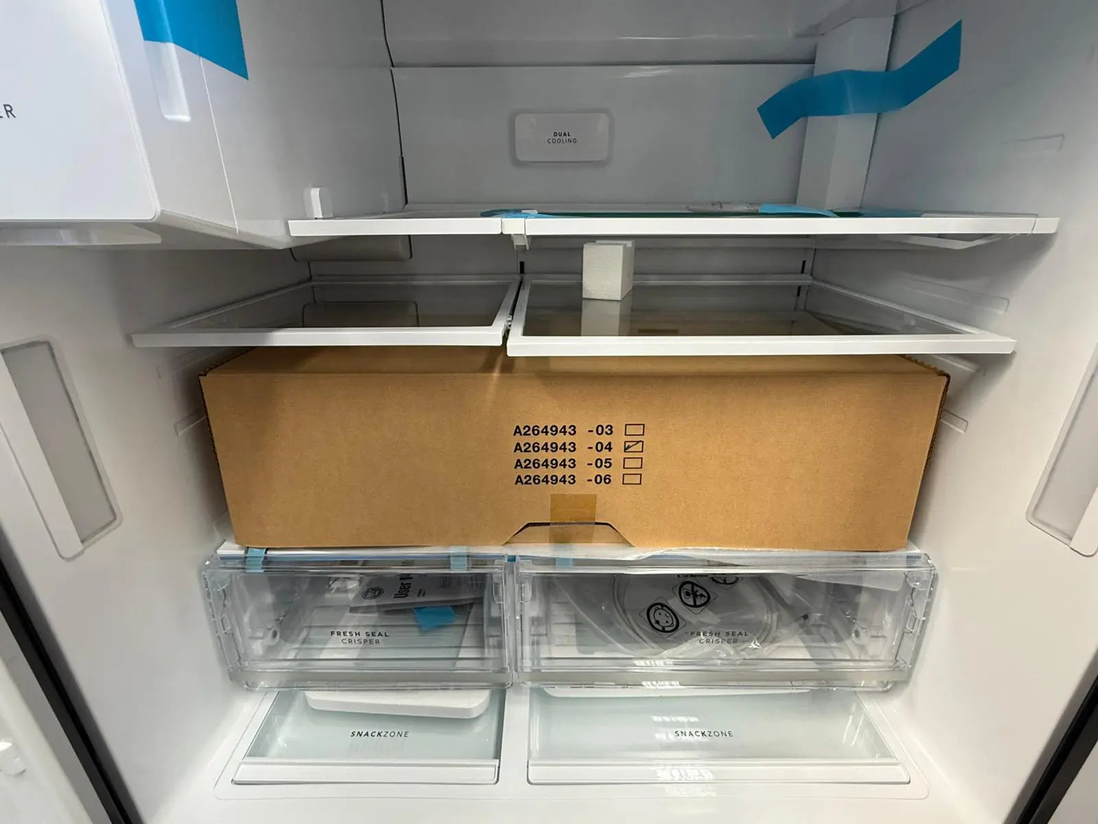 Factory Seconds Westinghouse 609L Quad Door Fridge – WQE6170BB | MELBOURNE