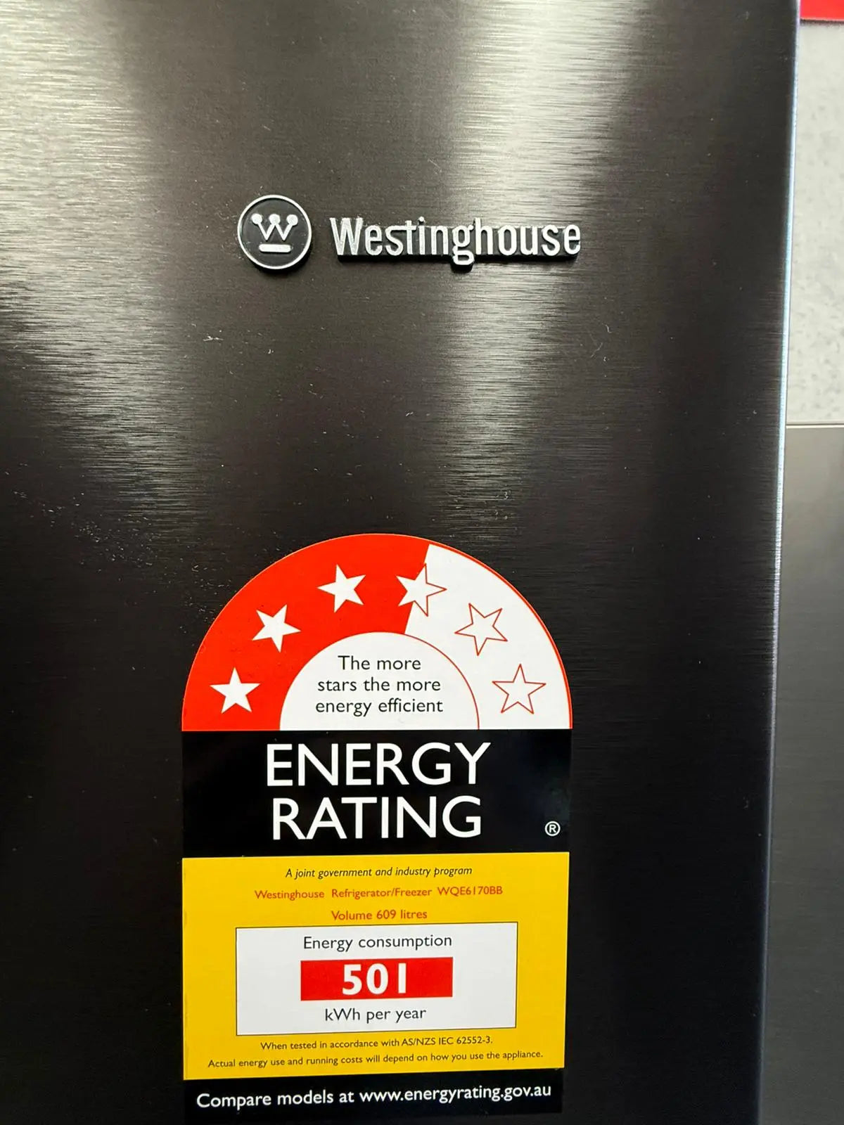 Factory Seconds Westinghouse 609L Quad Door Fridge – WQE6170BB | MELBOURNE